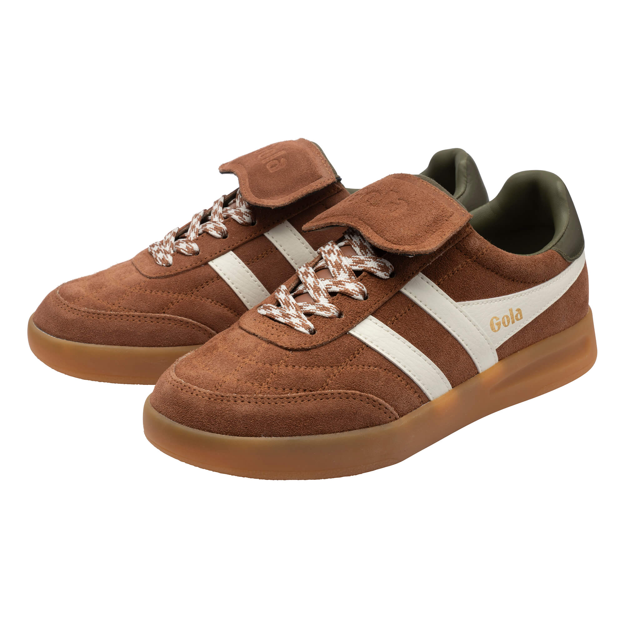 gola-stadia-86-damen-sneaker-umbra-wildleder-vintage-fu-ball image 3