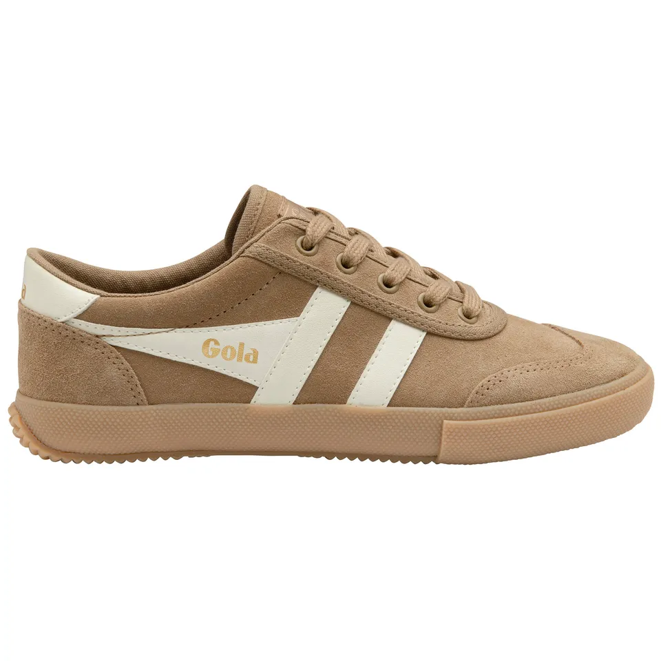 gola-badminton-damen-sneaker-wildleder-hellbraun image 1