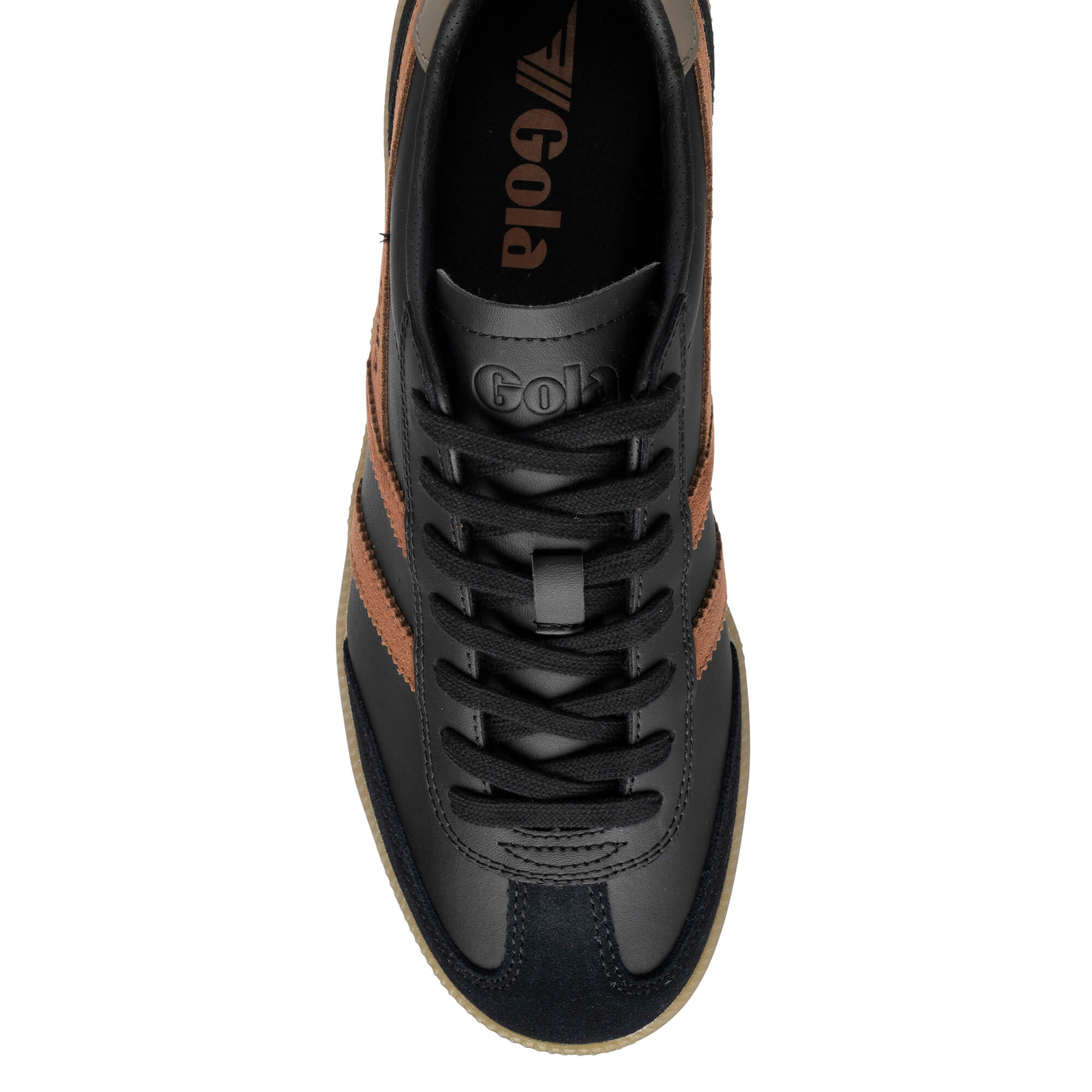gola-viper-herren-sneaker-aus-leder-schwarz-umbra image 5