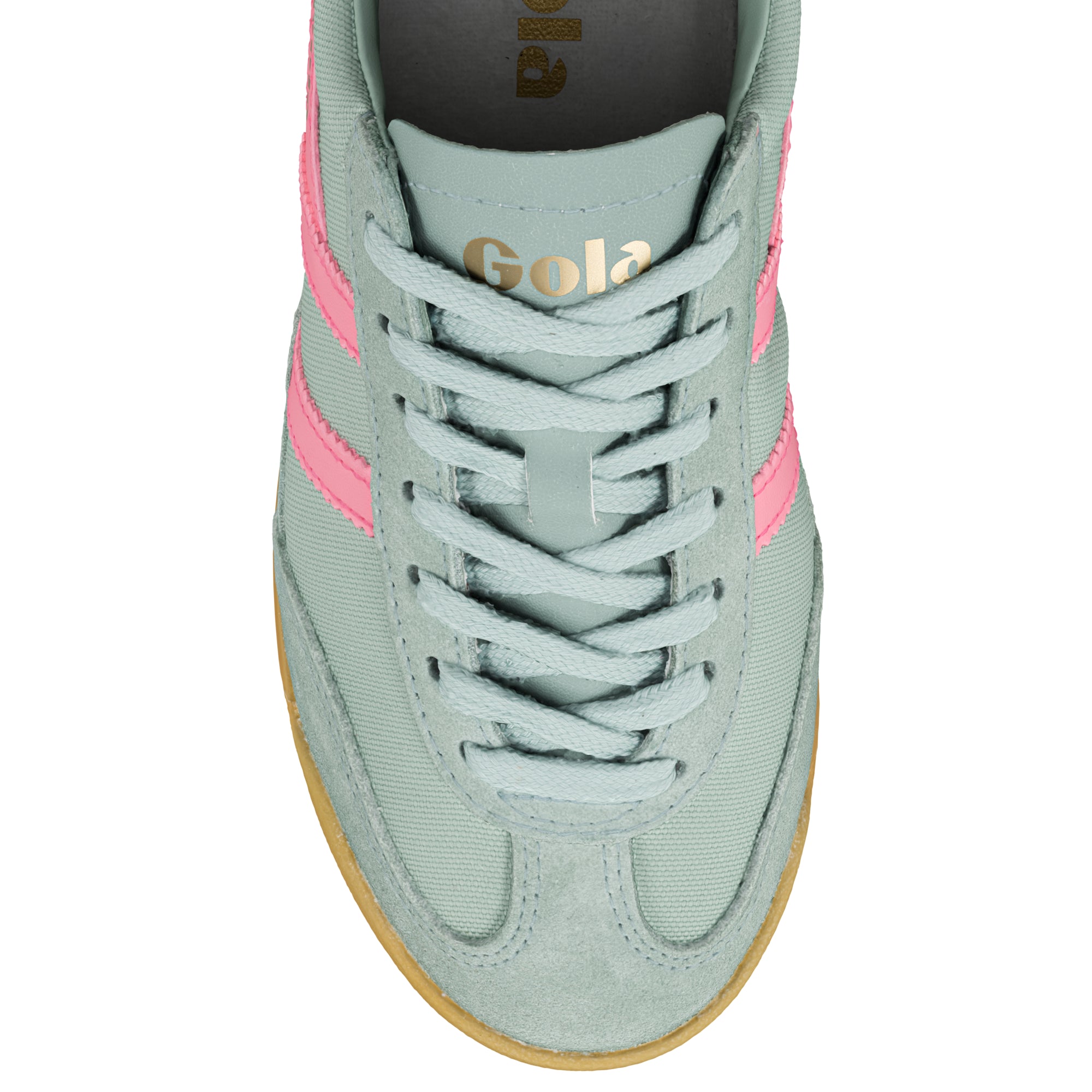 gola-tornado-sneaker-f-r-damen-gr-n-nylon-neonpink image 4