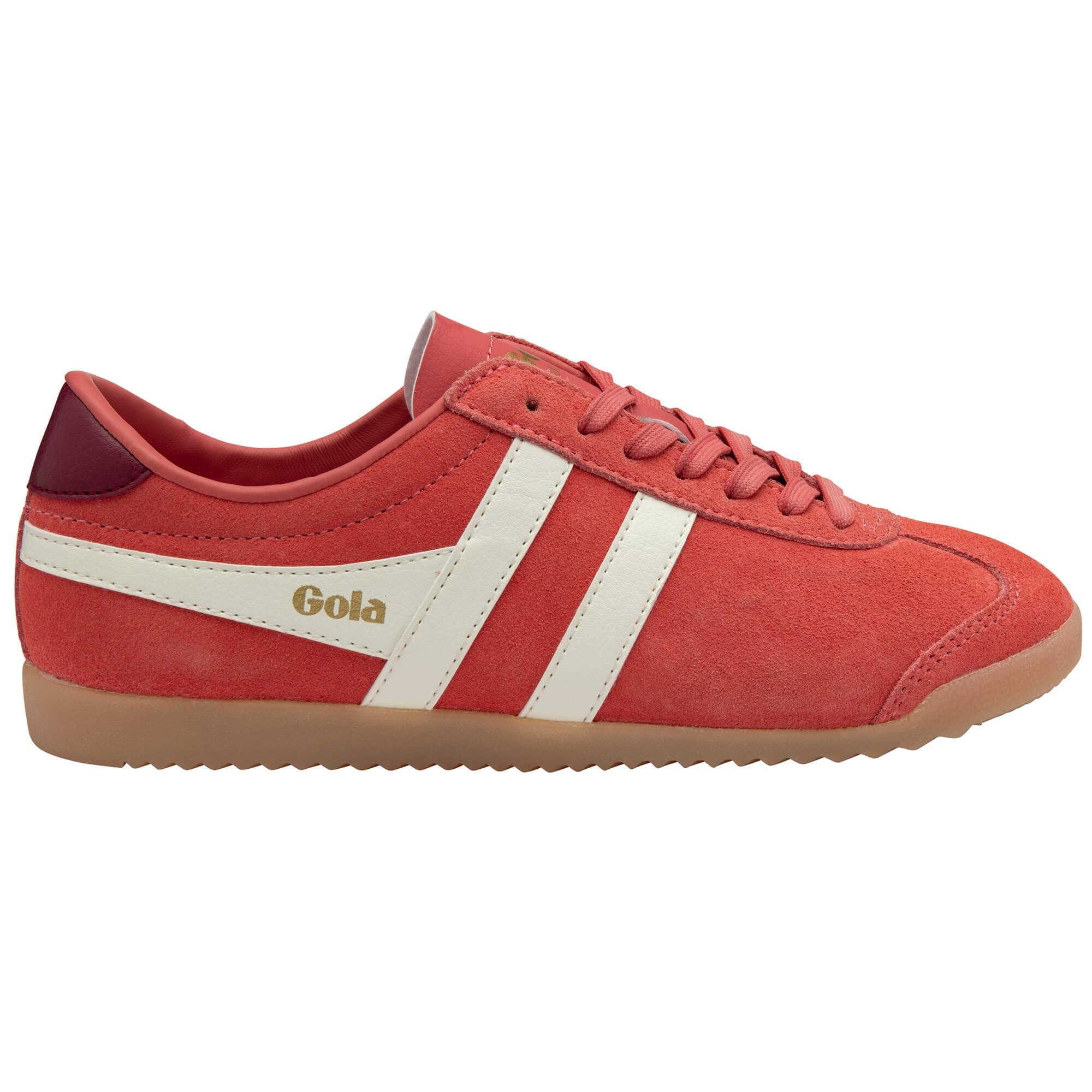 gola-bullet-damen-sneaker-wildleder-koralle-creme image 1