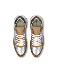 philippe-model-tropez-haute-sneaker-damen-silber-animal-print image 6