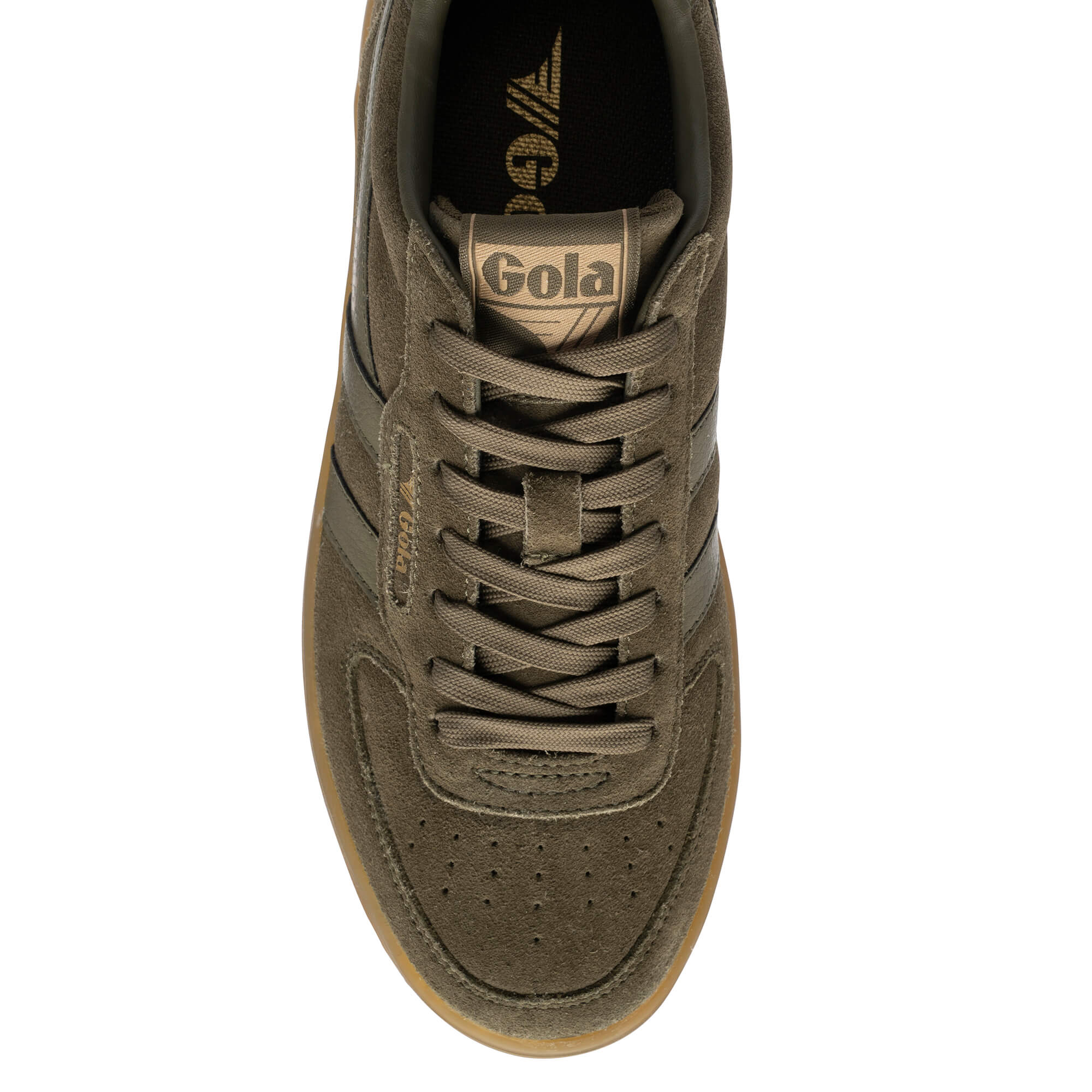 gola-hawk-suede-86-sneaker-f-r-damen-khaki image 5