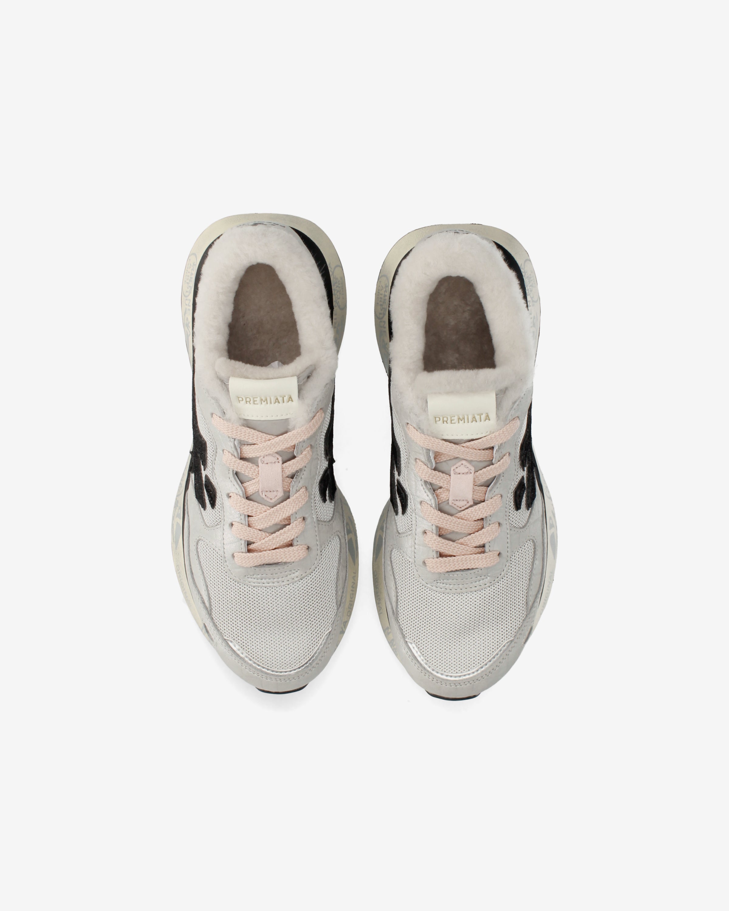 premiata-lauryn-8533m-sneaker-damen-hell-mit-shearling image 6