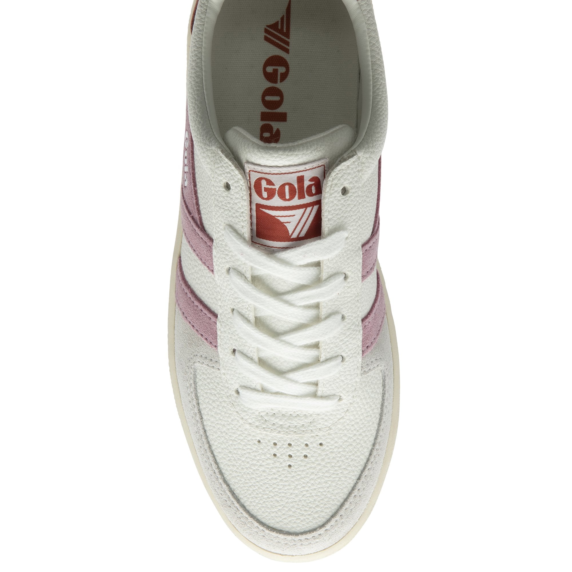 gola-grandslam-trident-sneaker-f-r-damen-wei-bonbon-orange image 5