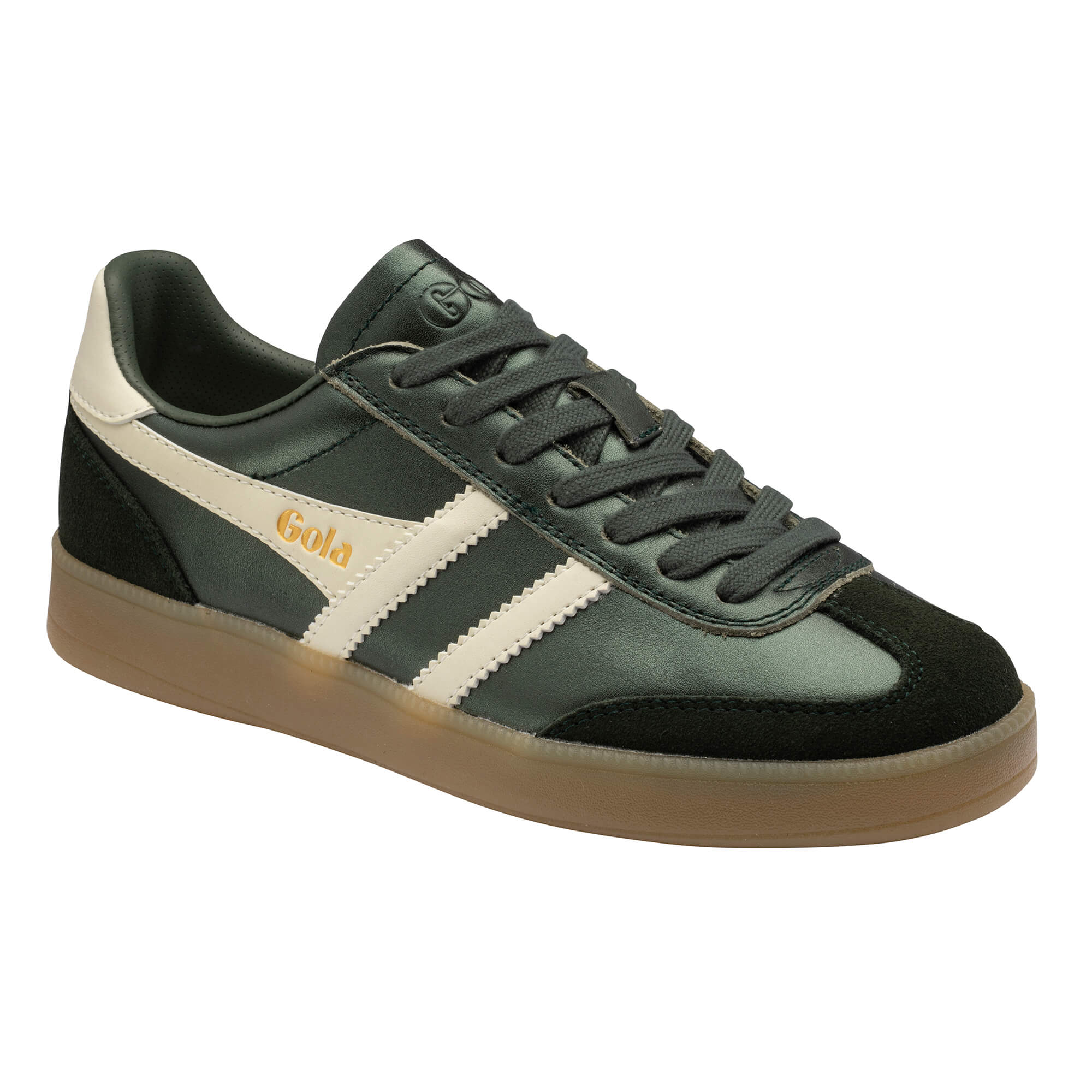 gola-viper-metallic-damen-sneaker-flaschengr-n-leder image 2