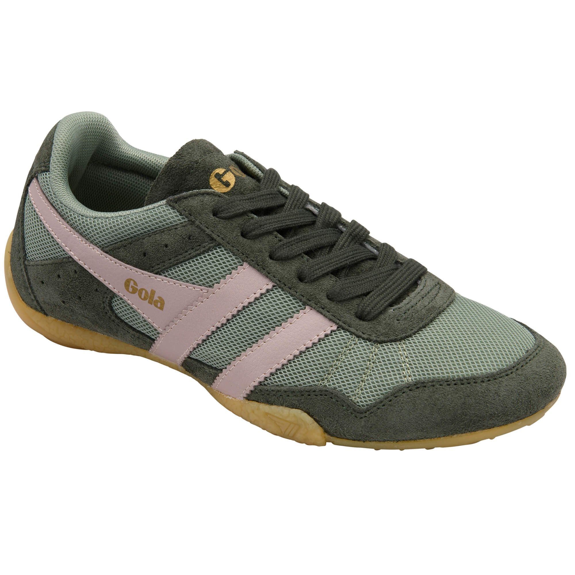 gola-cascade-sneaker-f-r-damen-gr-n-khaki-rosa-y2k-mesh image 2