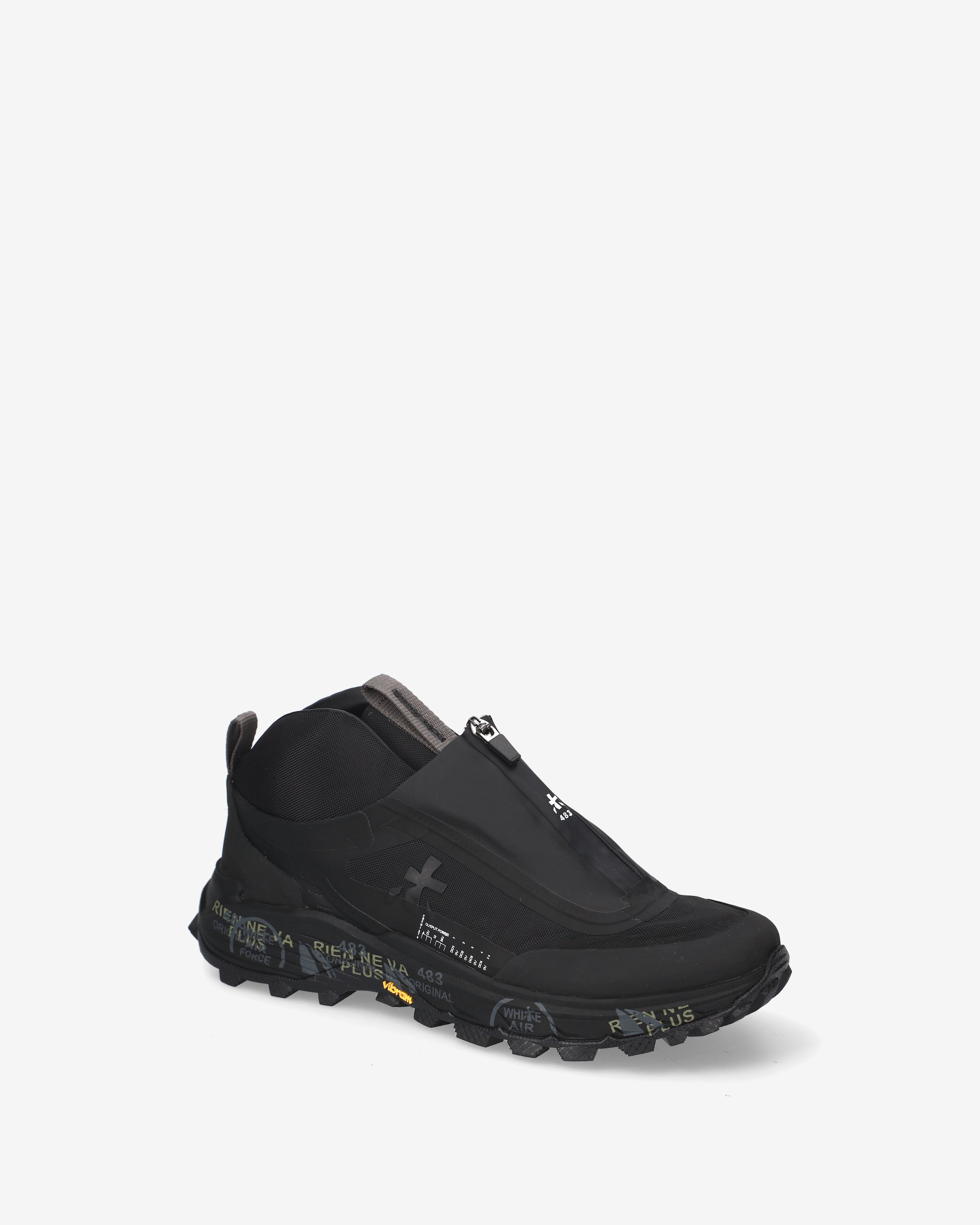 premiata-vinson-445-sneaker-schwarz-mit-vibram-sohle image 4