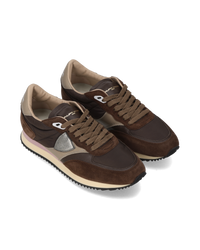 philippe-model-blville-damen-sneaker-braun-beige-2 image 4