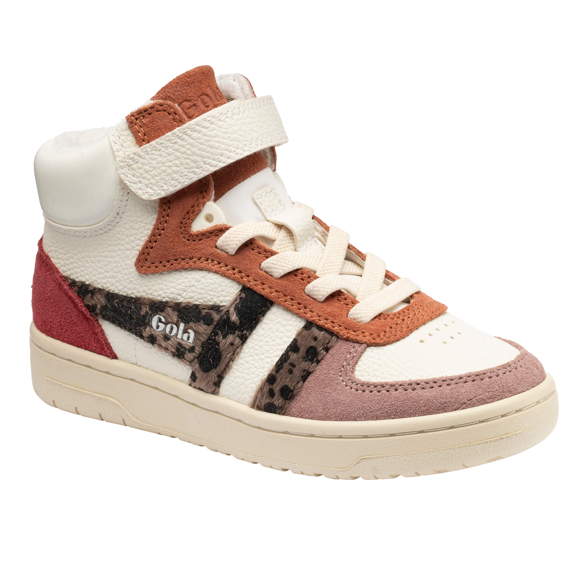 gola-talon-safari-kinder-sneaker-mit-animal-print-und-klett image 2