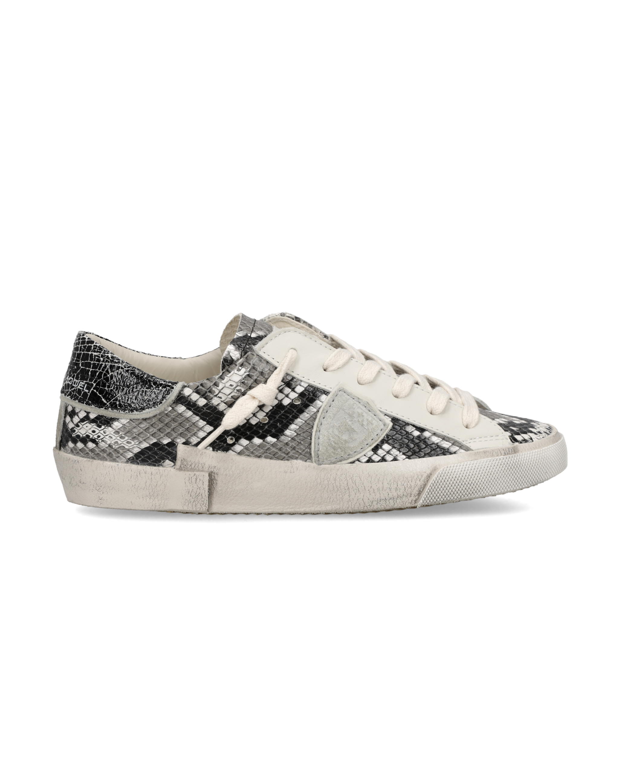 philippe-model-prsx-sneaker-damen-grau-animal-print image 1