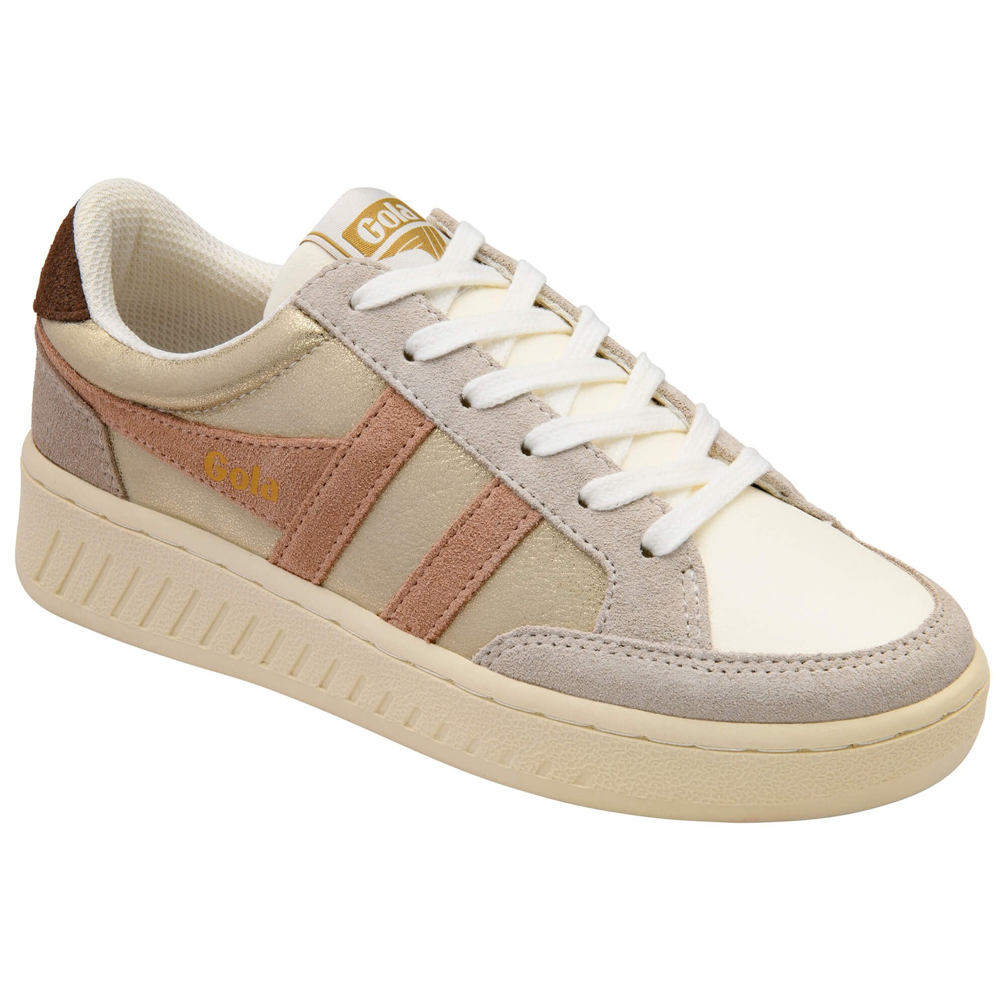 gola-superslam-blaze-sneaker-f-r-damen-cremewei-gold-3 image 2