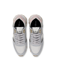 philippe-model-tropez-haute-sneaker-damen-silber-rosa-perlen image 6