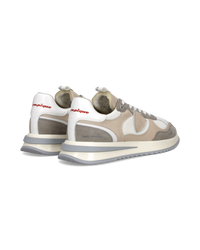 philippe-model-olympique-herren-sneaker-wei-grau-beige image 2