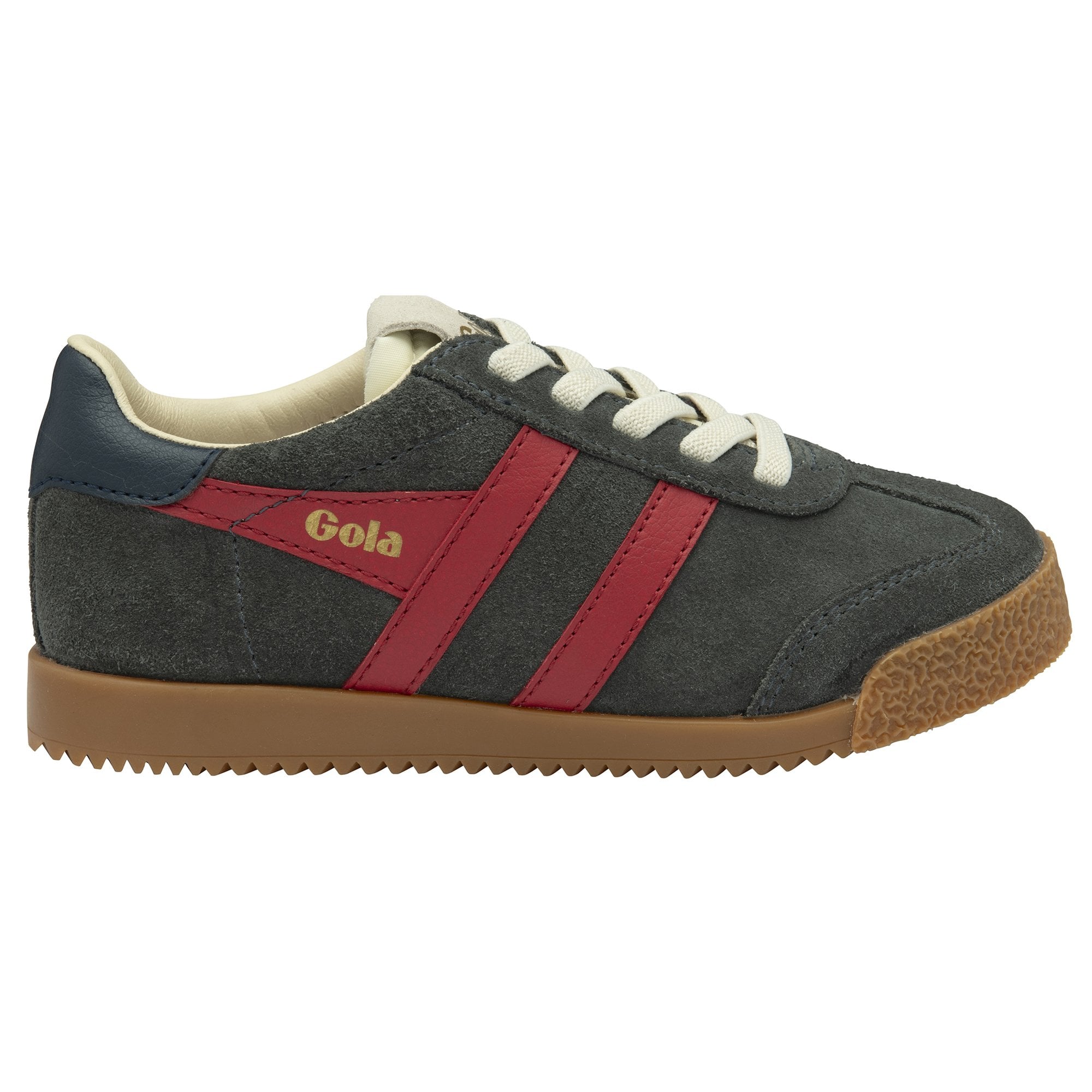 gola-elan-kinder-sneaker-wildleder-dunkelrot image 1