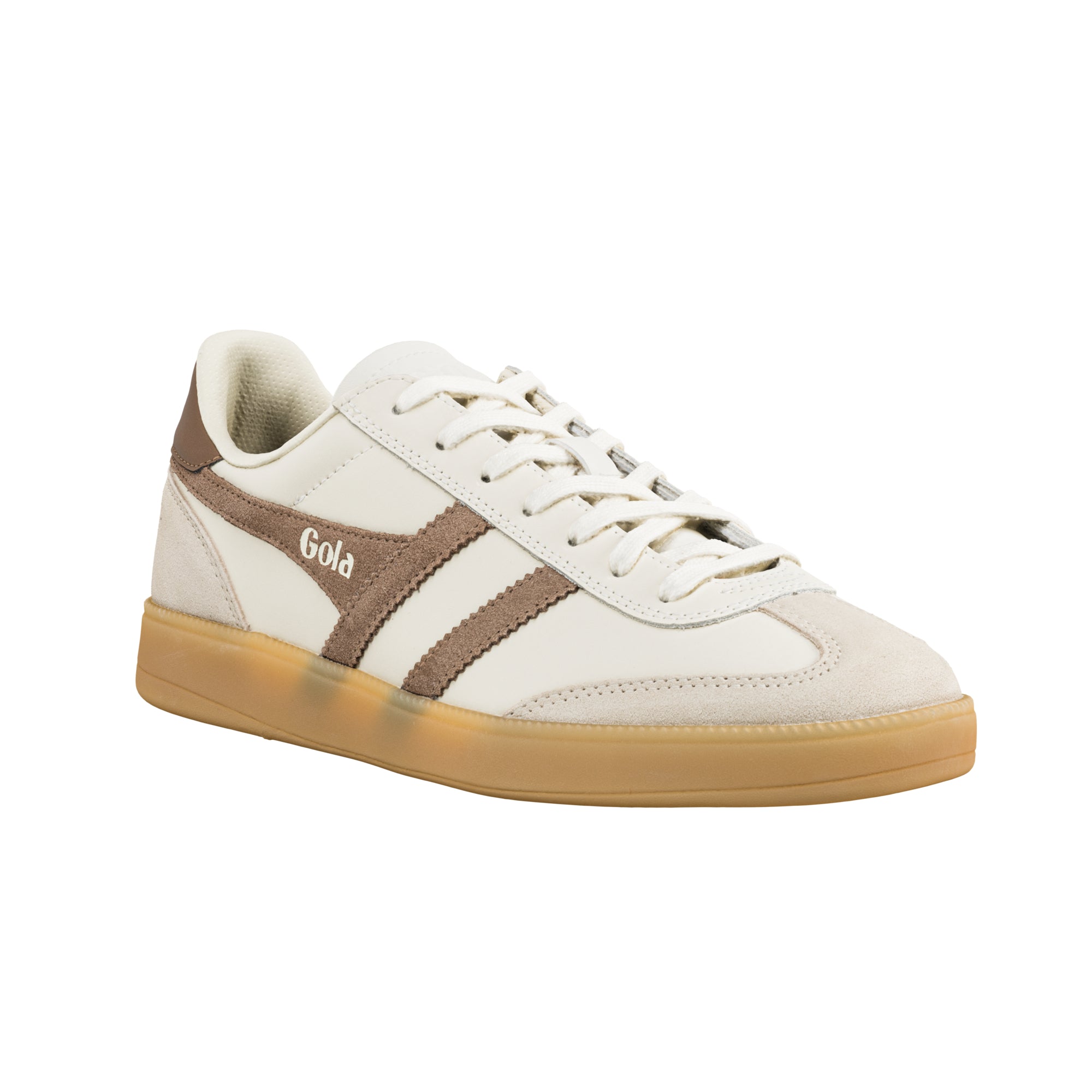 gola-viper-leather-herren-sneaker-creme-otterbraun-leder image 2