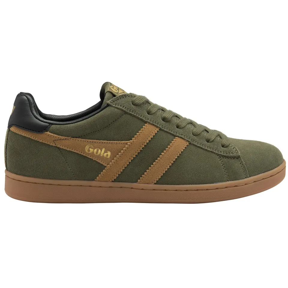 gola-equipe-ii-wildleder-sneaker-herren-khaki-tabak image 1