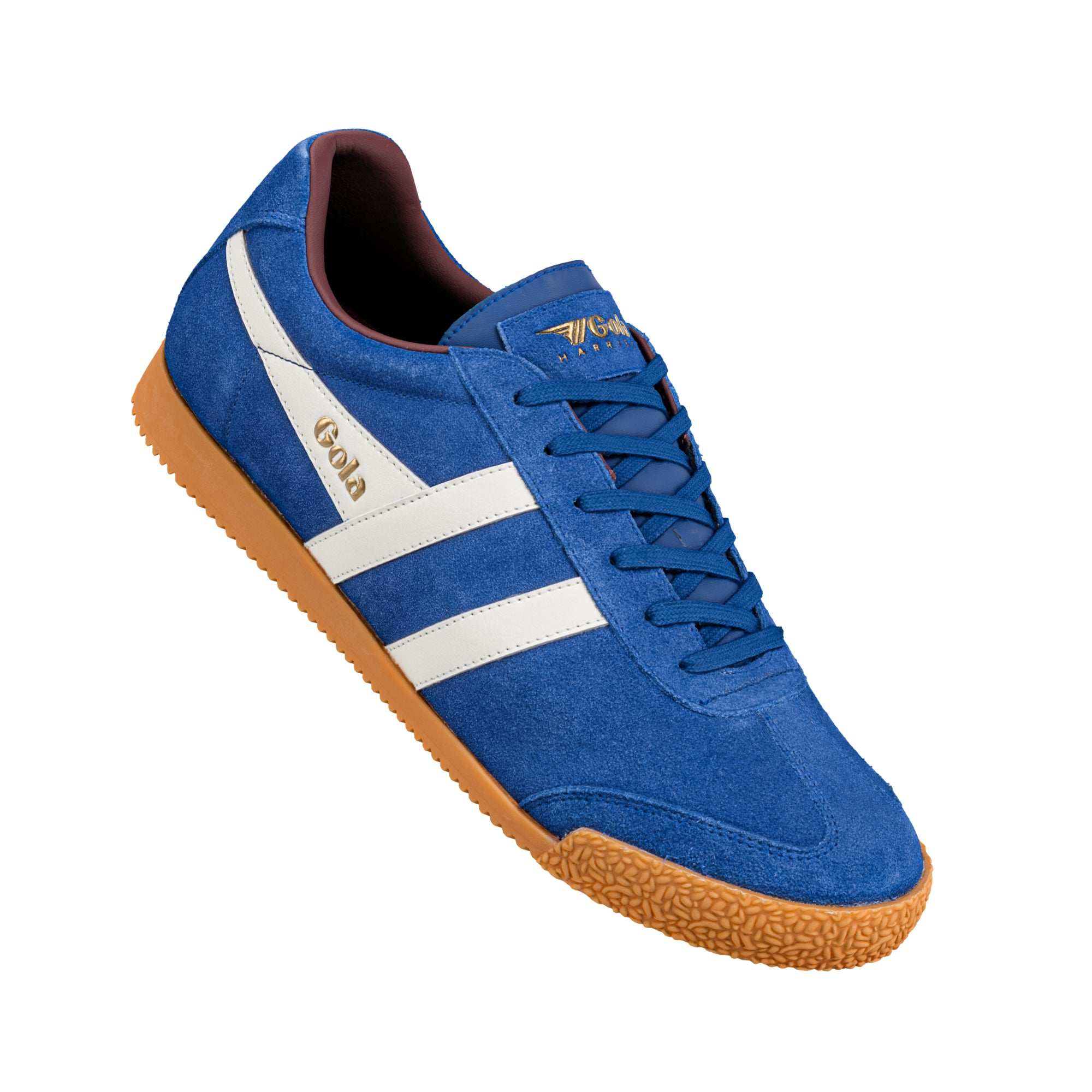gola-harrier-herren-sneaker-aus-wildleder-dunkelblau-cremewei image 5