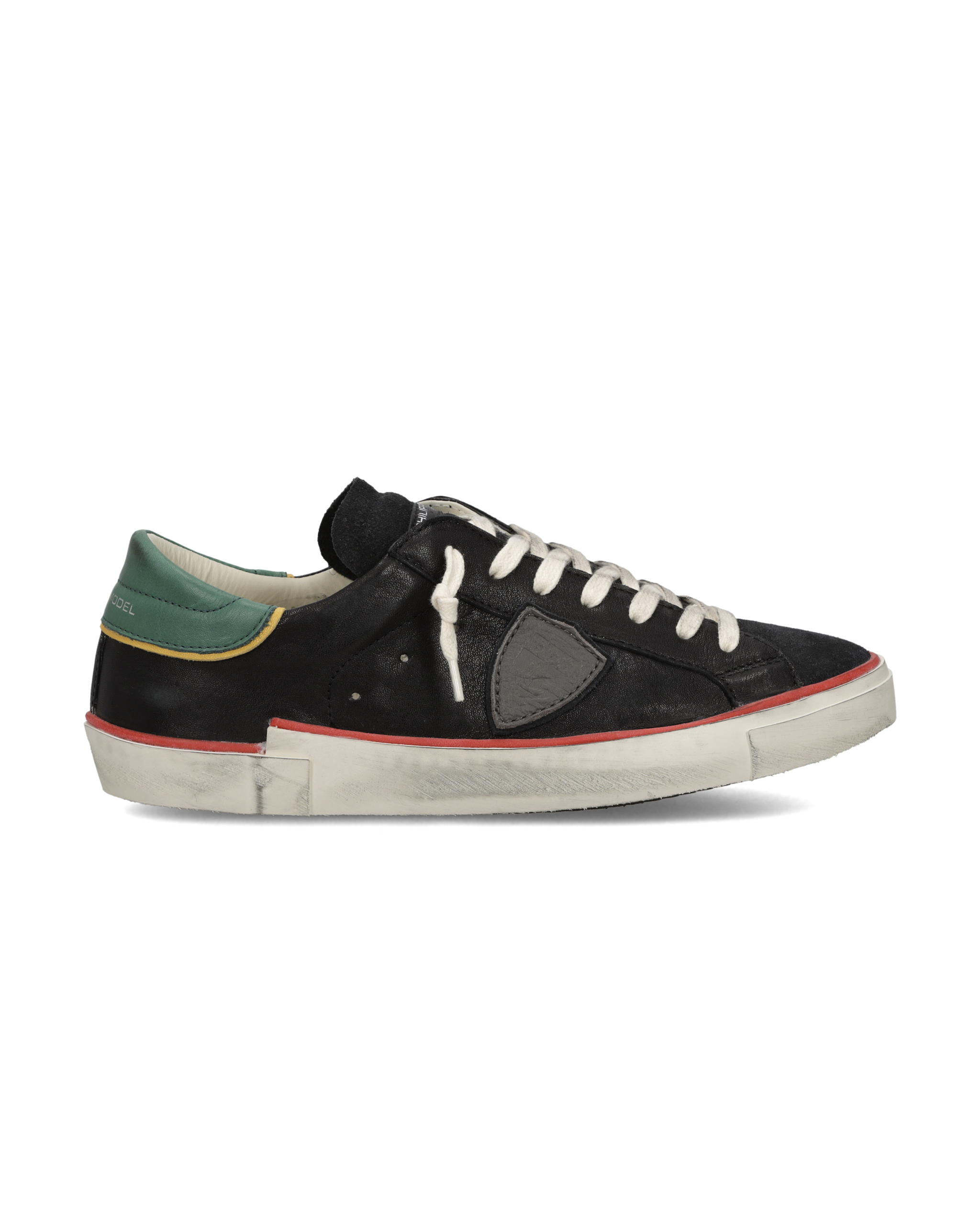 philippe-model-prsx-sneaker-herren-schwarz-flaschengr-n image 1