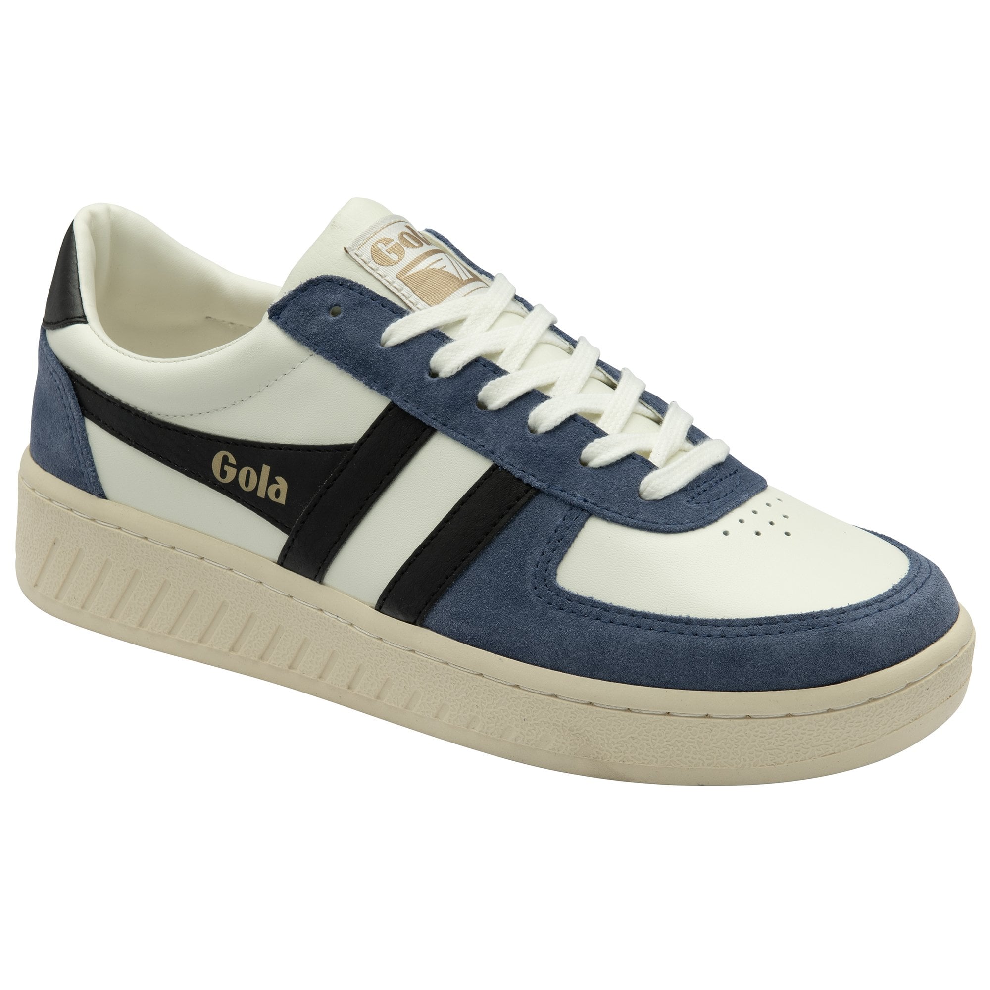 gola-grandslam-quadrant-sneaker-herren-creme-moon-schwarz image 2