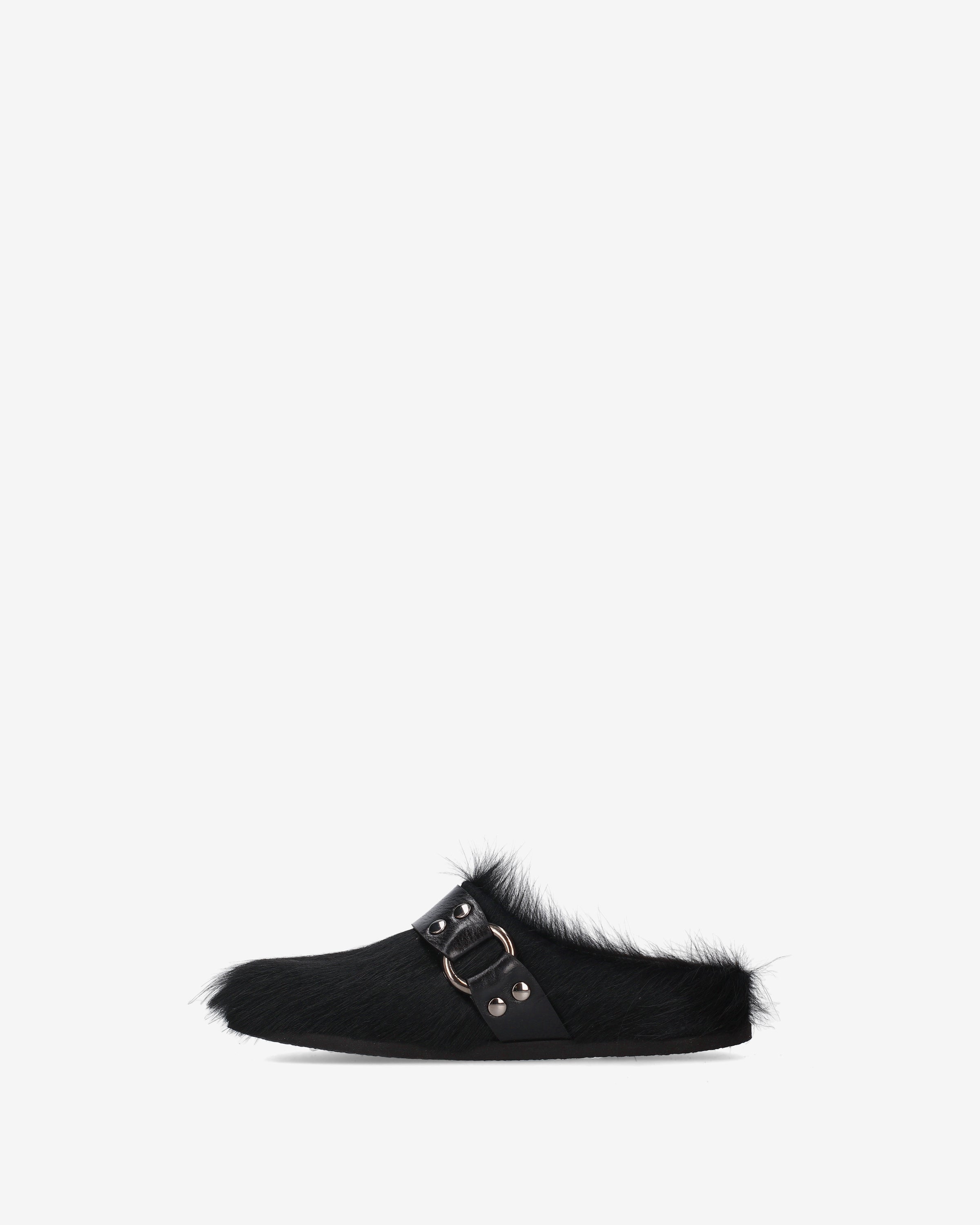 premiata-mules-fur-damen-mule-schwarz-hair-on-made-in-italy image 3