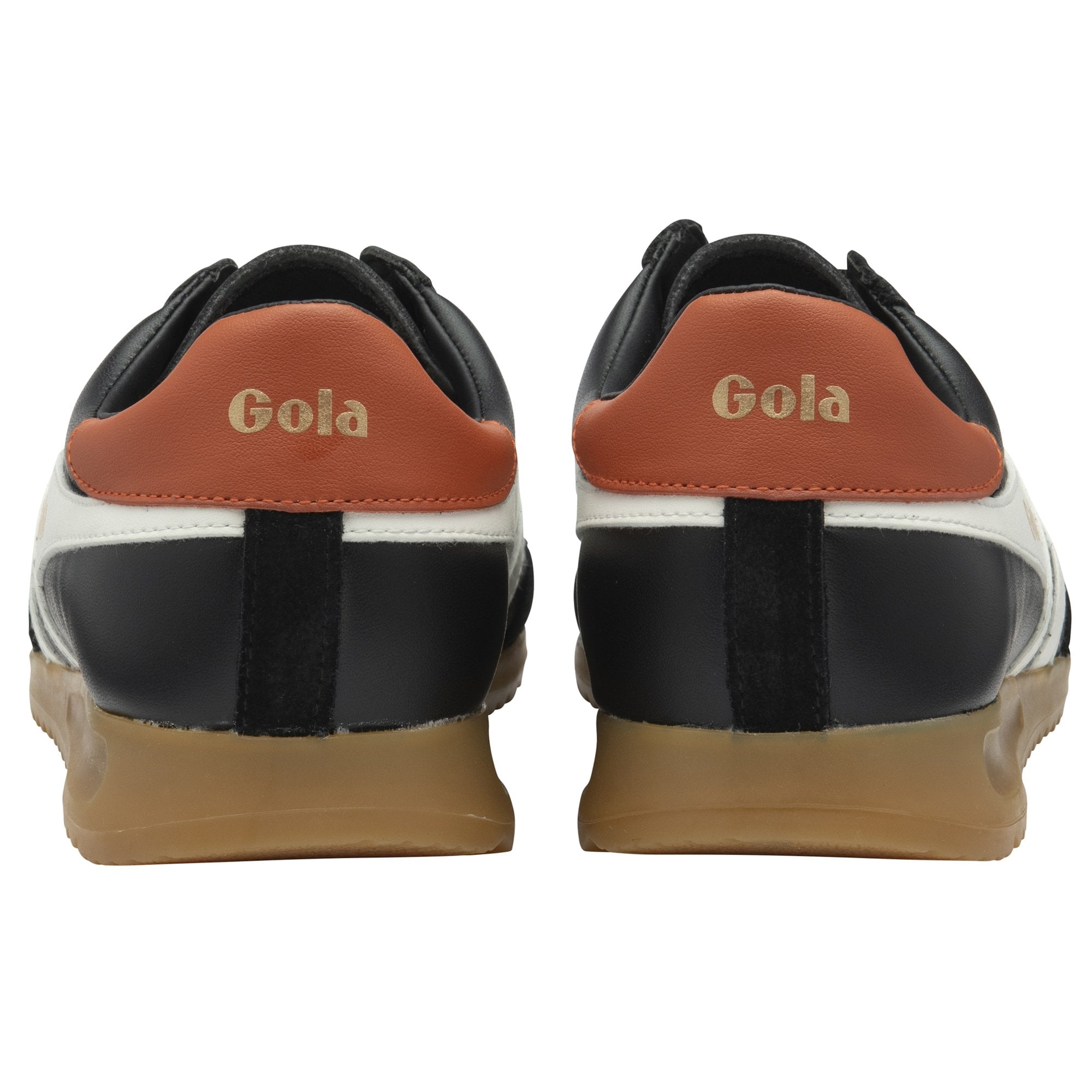 gola-torpedo-damen-sneaker-aus-leder-schwarz-creme image 4