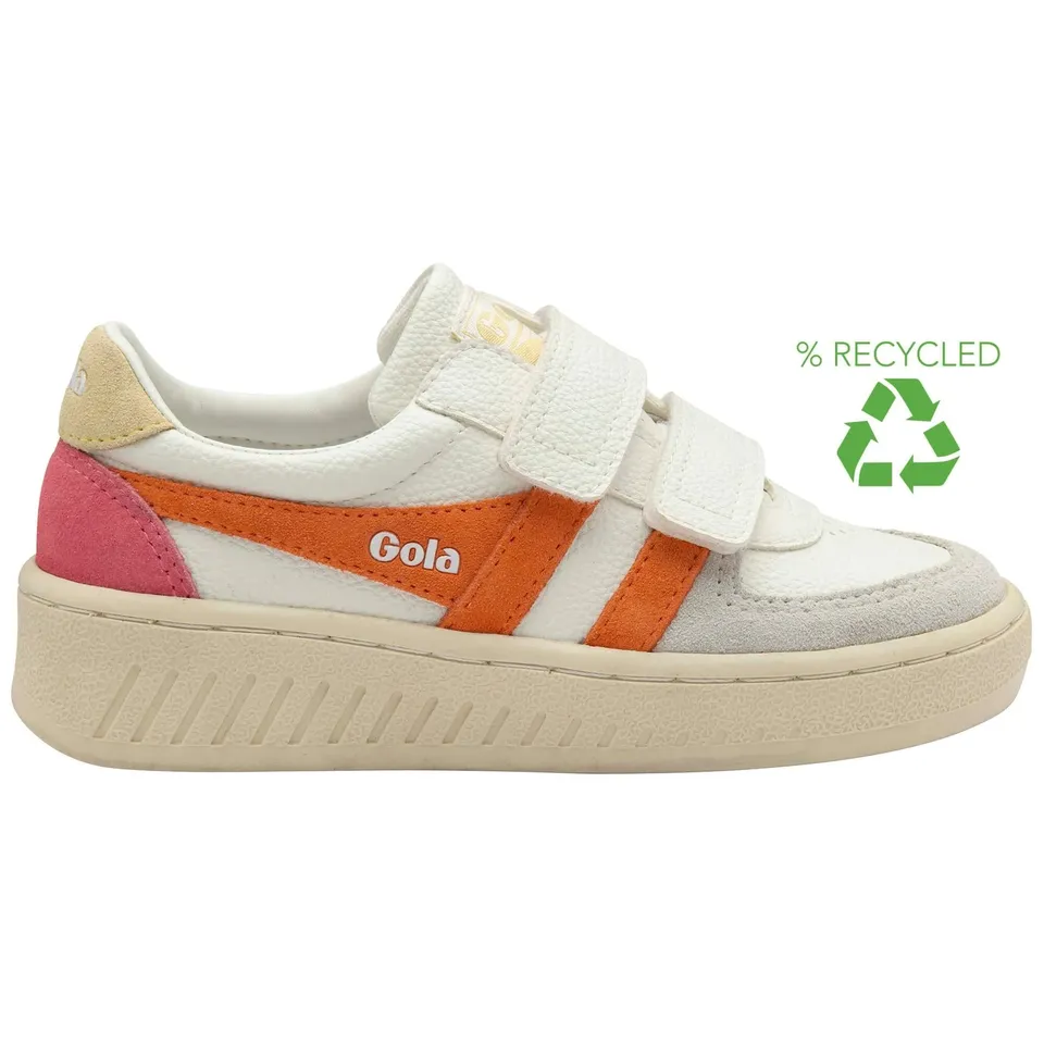 gola-grandslam-trident-strap-sneaker-f-r-kinder-wei-apricot-buttermilch image 1