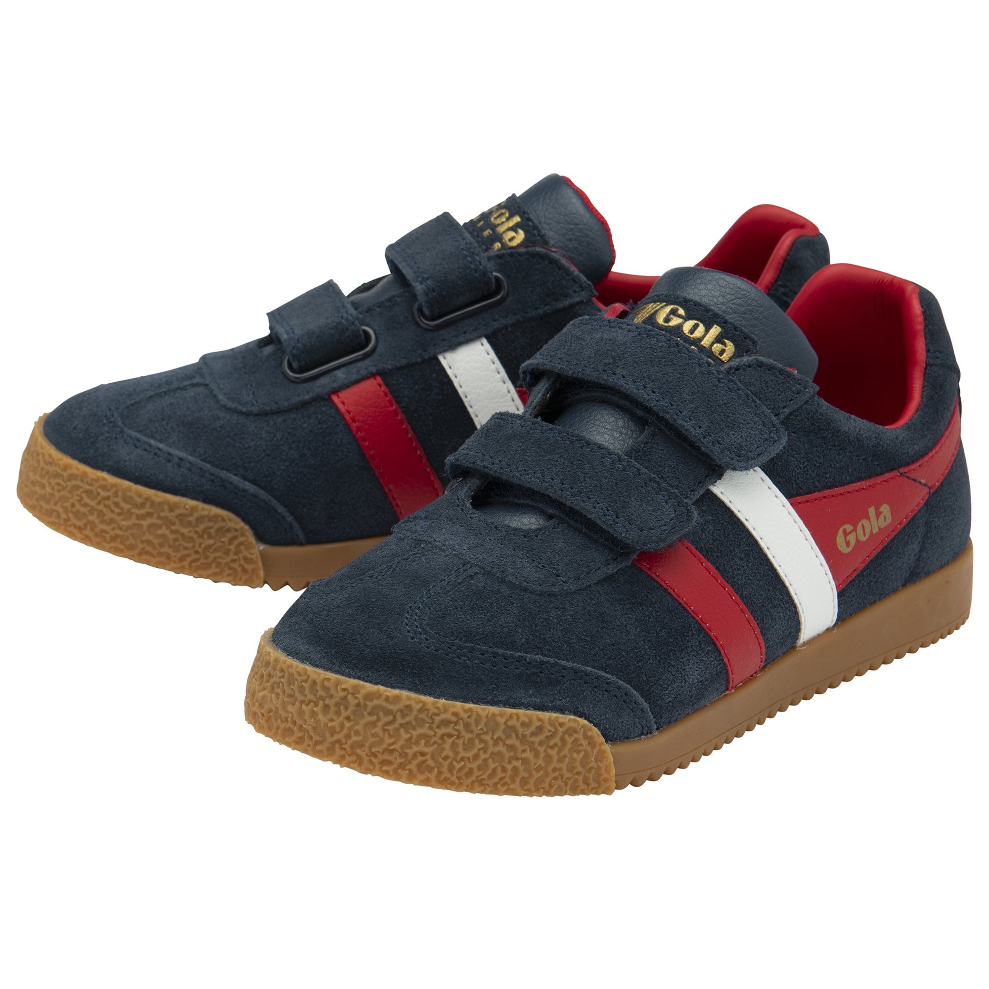 gola-harrier-strap-kinder-sneaker-wildleder-mit-klett image 3