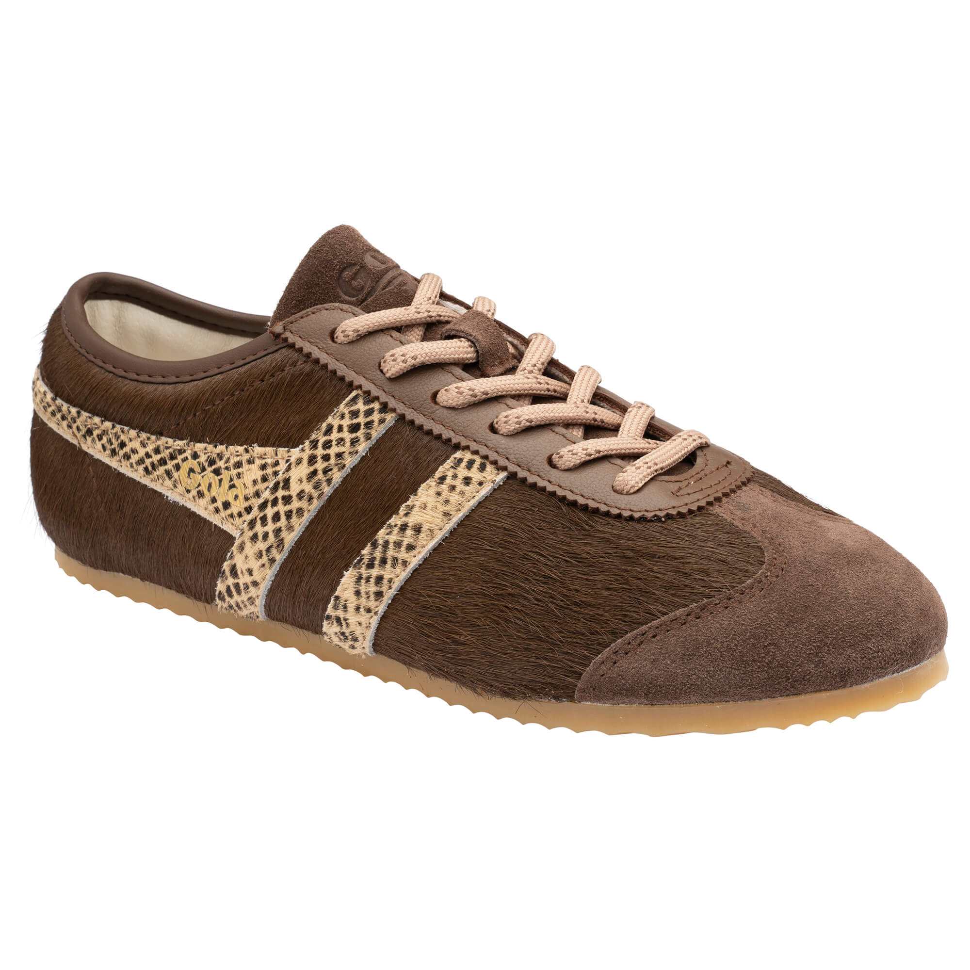gola-cleora-luxe-damensneaker-root-brown-snake-gum-sohle image 2