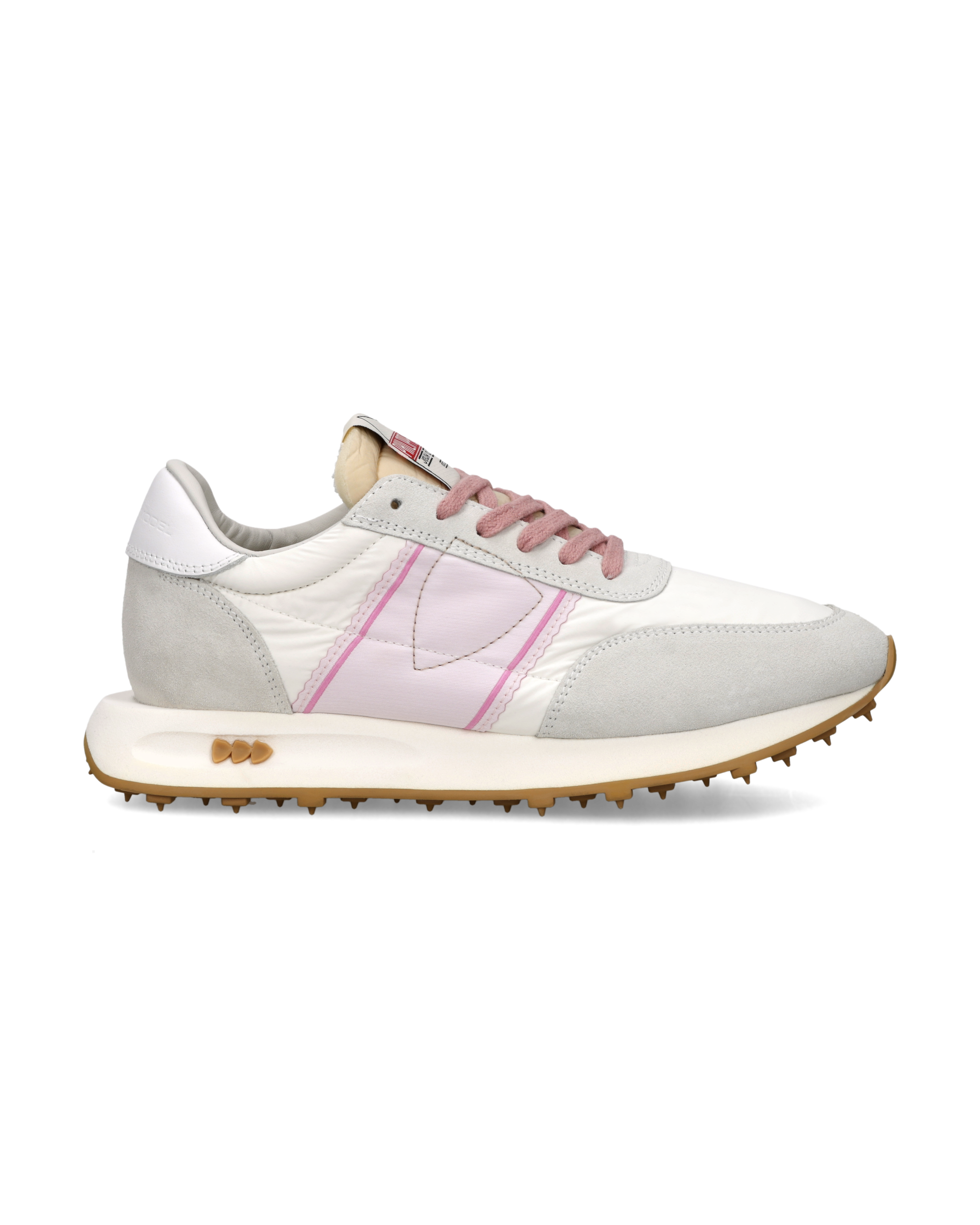 philippe-model-running-tour-sneaker-damen-blanc-gris-rose image 1