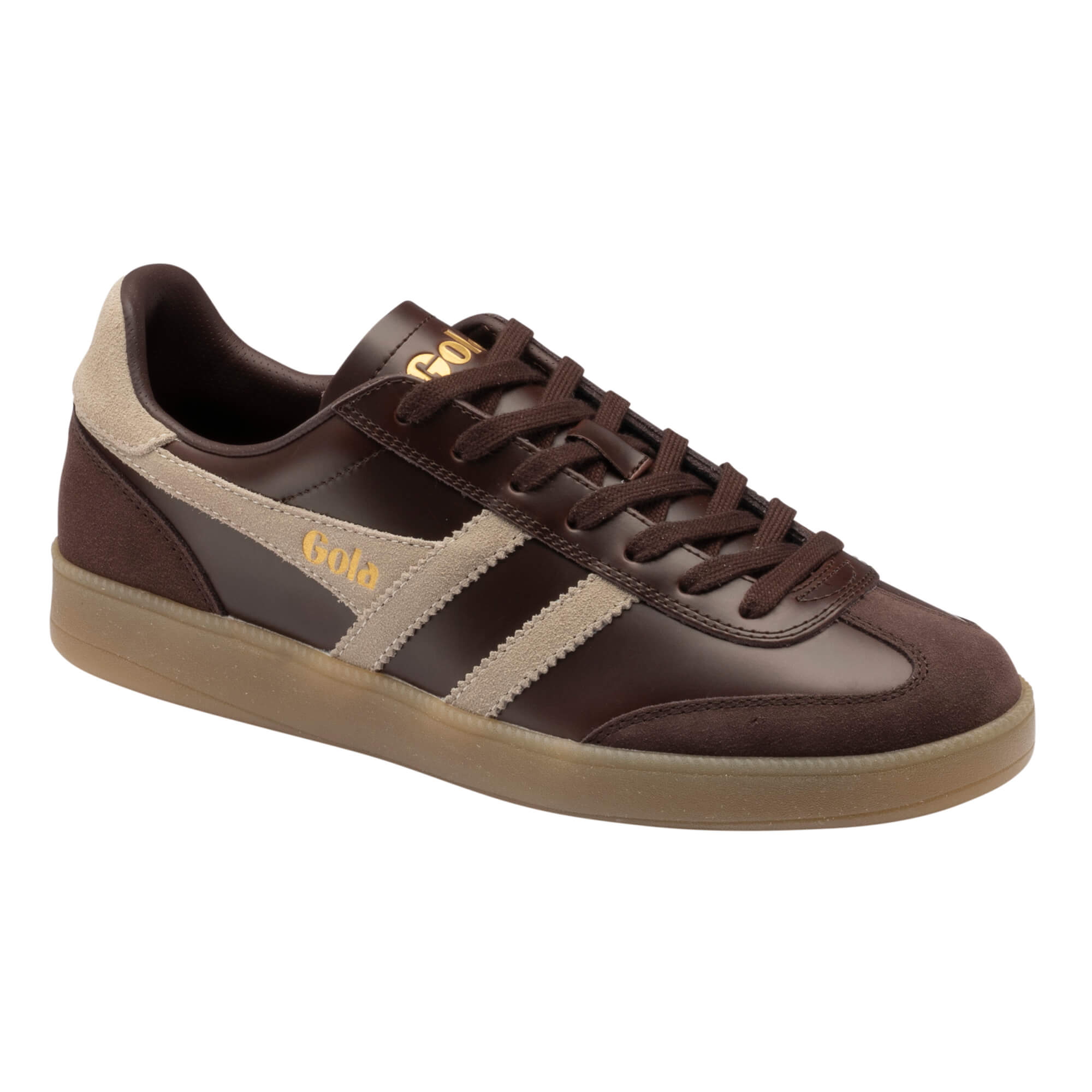 gola-viper-serra-herren-sneaker-dunkelbraun-bone-aus-serra-leder image 2