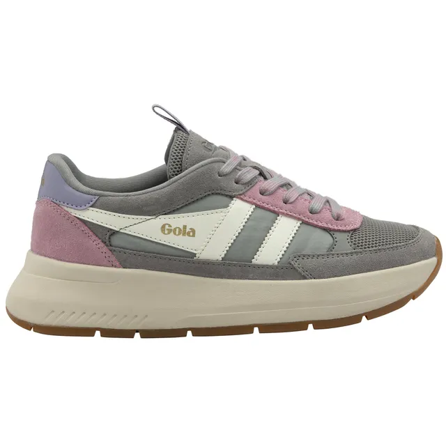 gola-phoenix-sneaker-f-r-damen-in-zement-bonbonrosa-lilie image 1