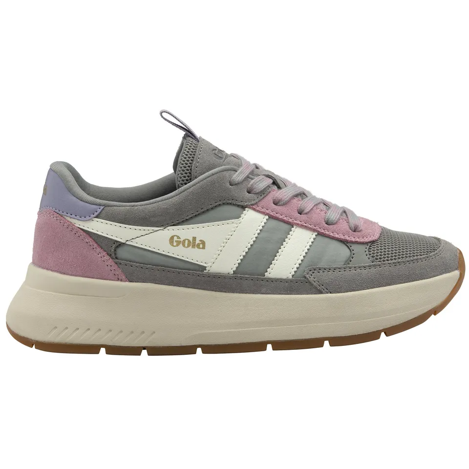 gola-phoenix-sneaker-f-r-damen-in-zement-bonbonrosa-lilie image 1