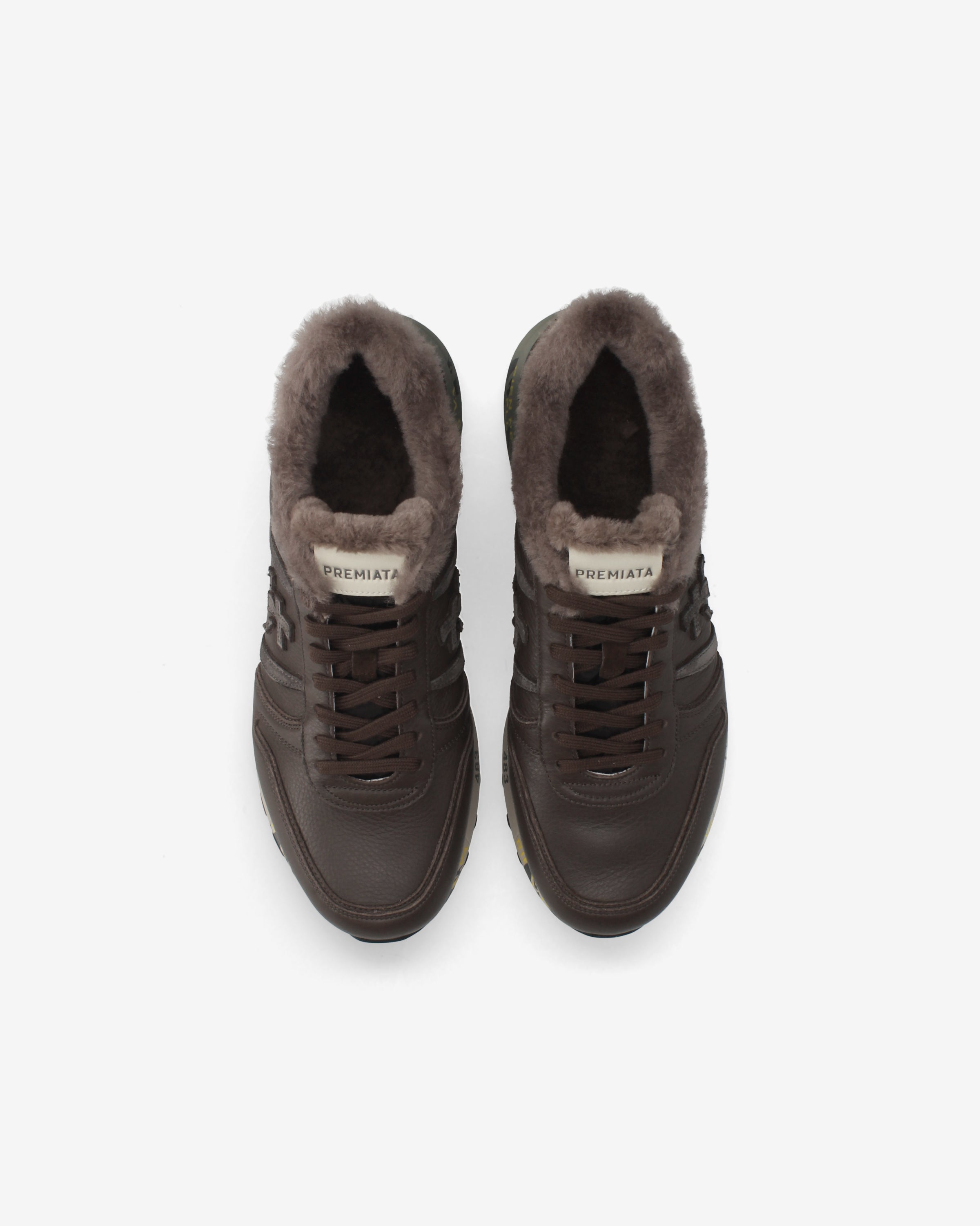 premiata-lander-8658m-sneaker-herren-braun image 6