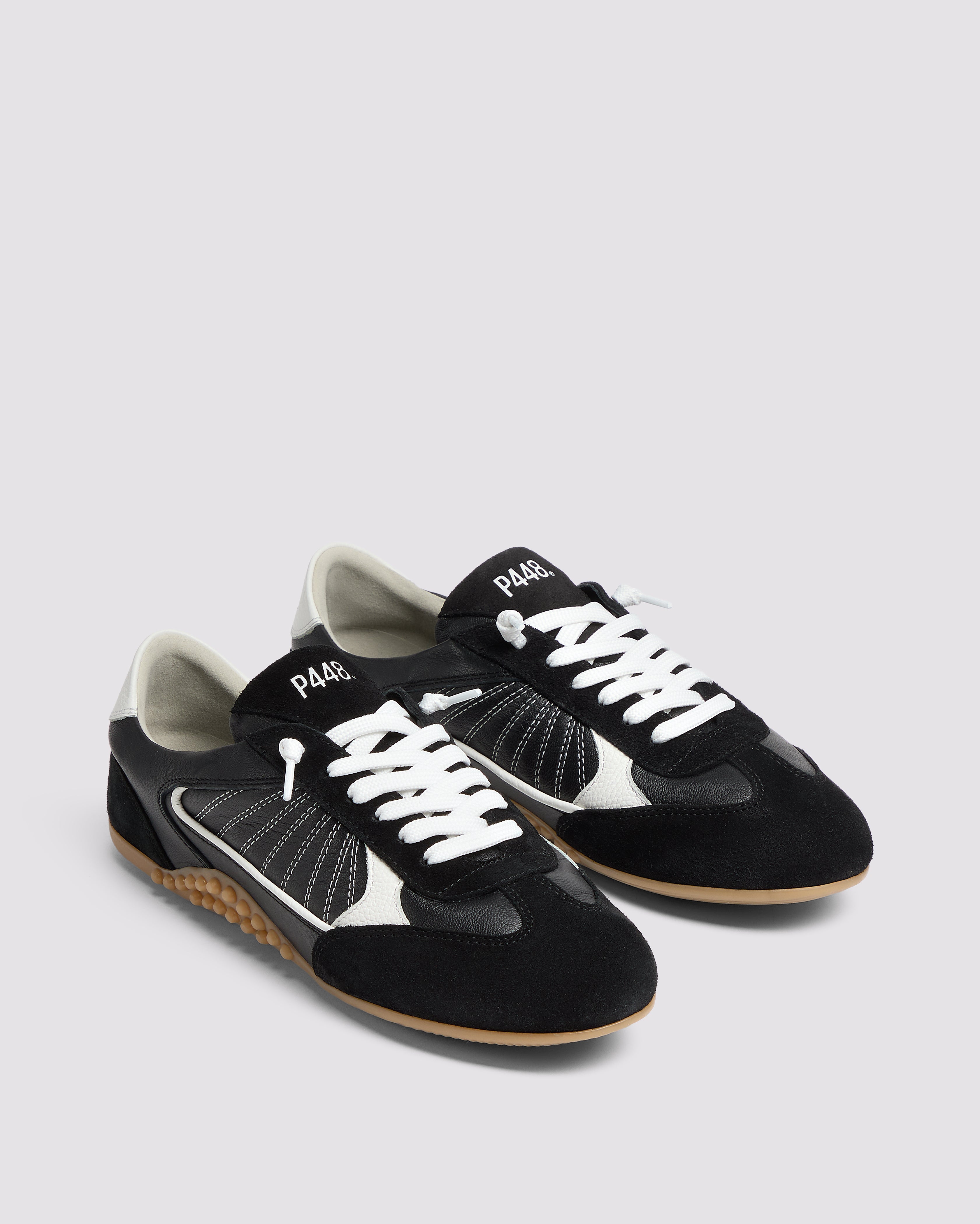 p448-lisbon-damen-sneaker-black-retro-soccer image 5