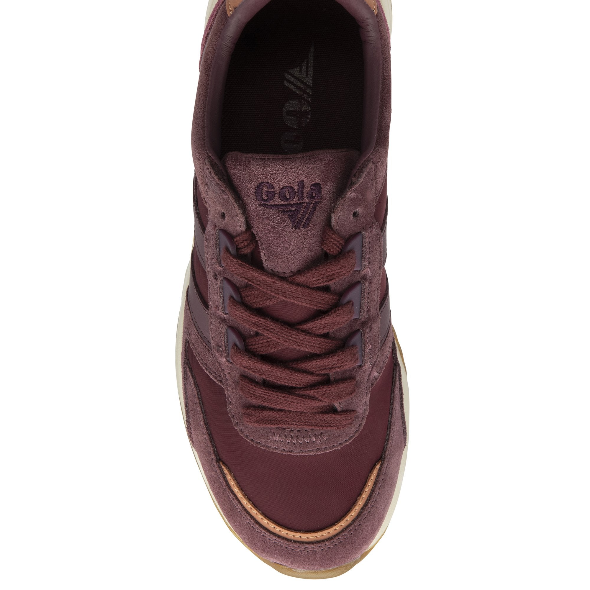 gola-chicago-damen-sneaker-heritage-jogger-in-windsor-wine image 5
