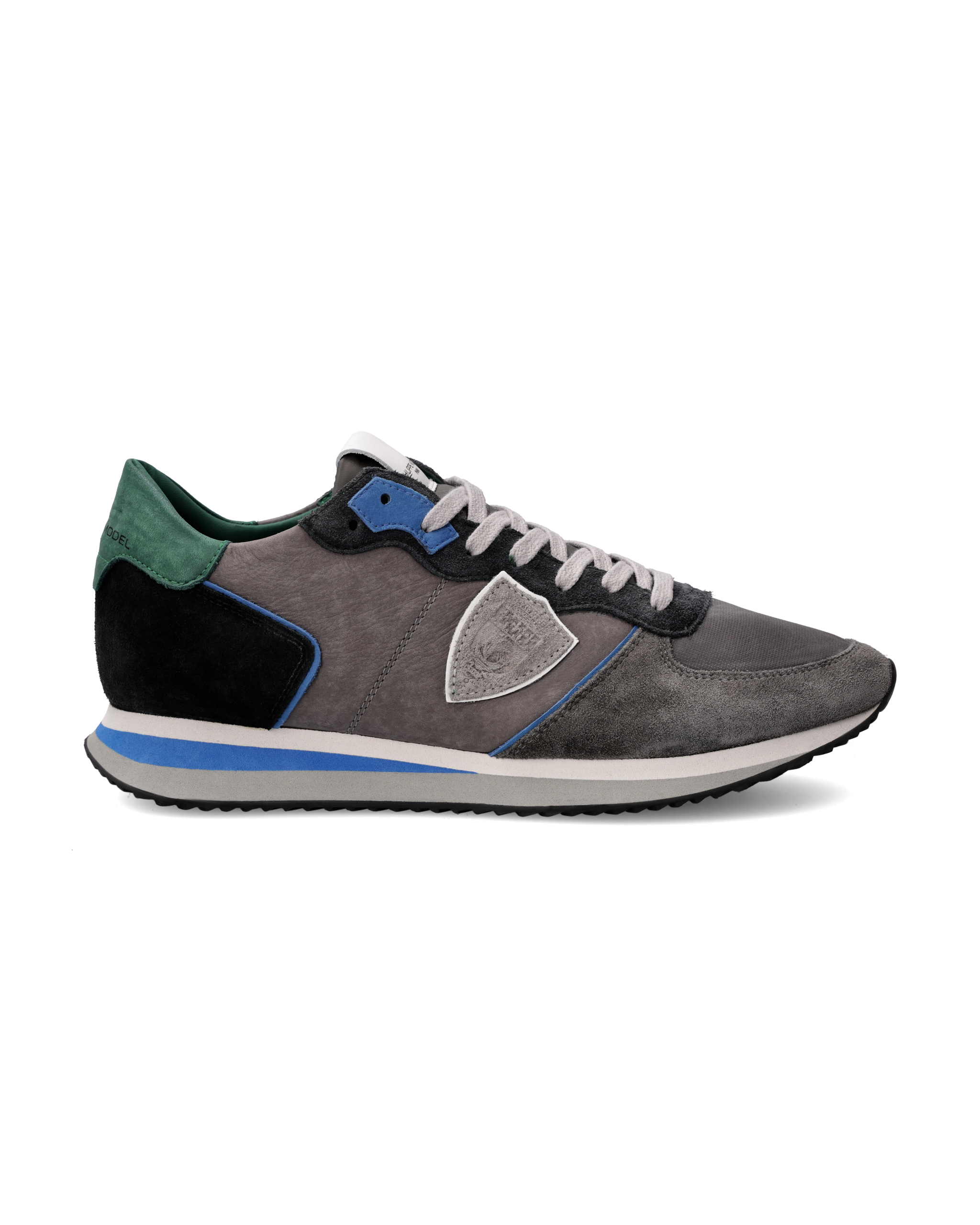 philippe-model-trpx-herren-sneaker-grau-gr-n image 1