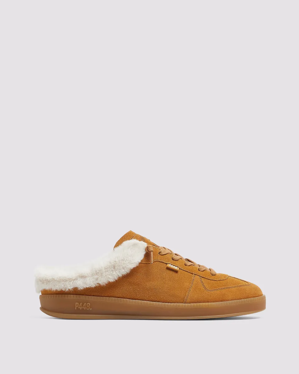 p448-monaco-chestnut-slip-on-slipper-creme-camel image 1