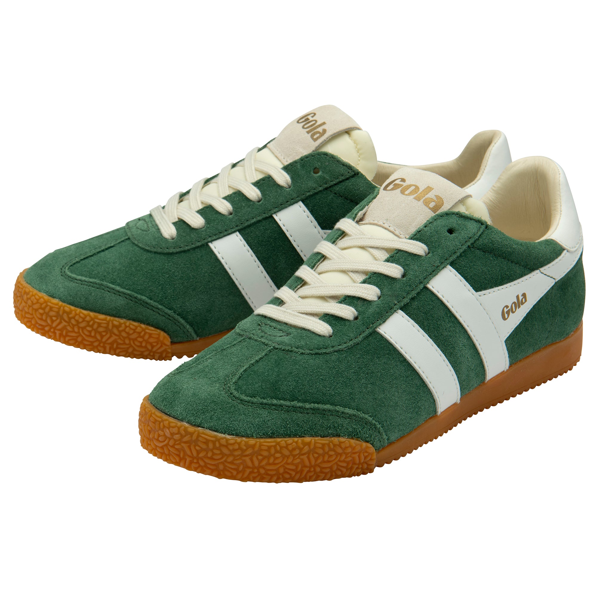 gola-elan-damen-sneaker-tannengr-n-wei-vintage image 3
