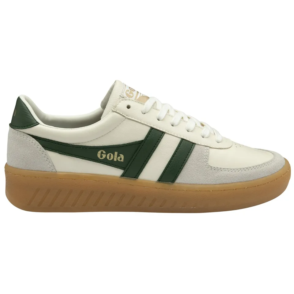 gola-grandslam-elite-herren-sneaker-off-white-dunkelgr-n image 1