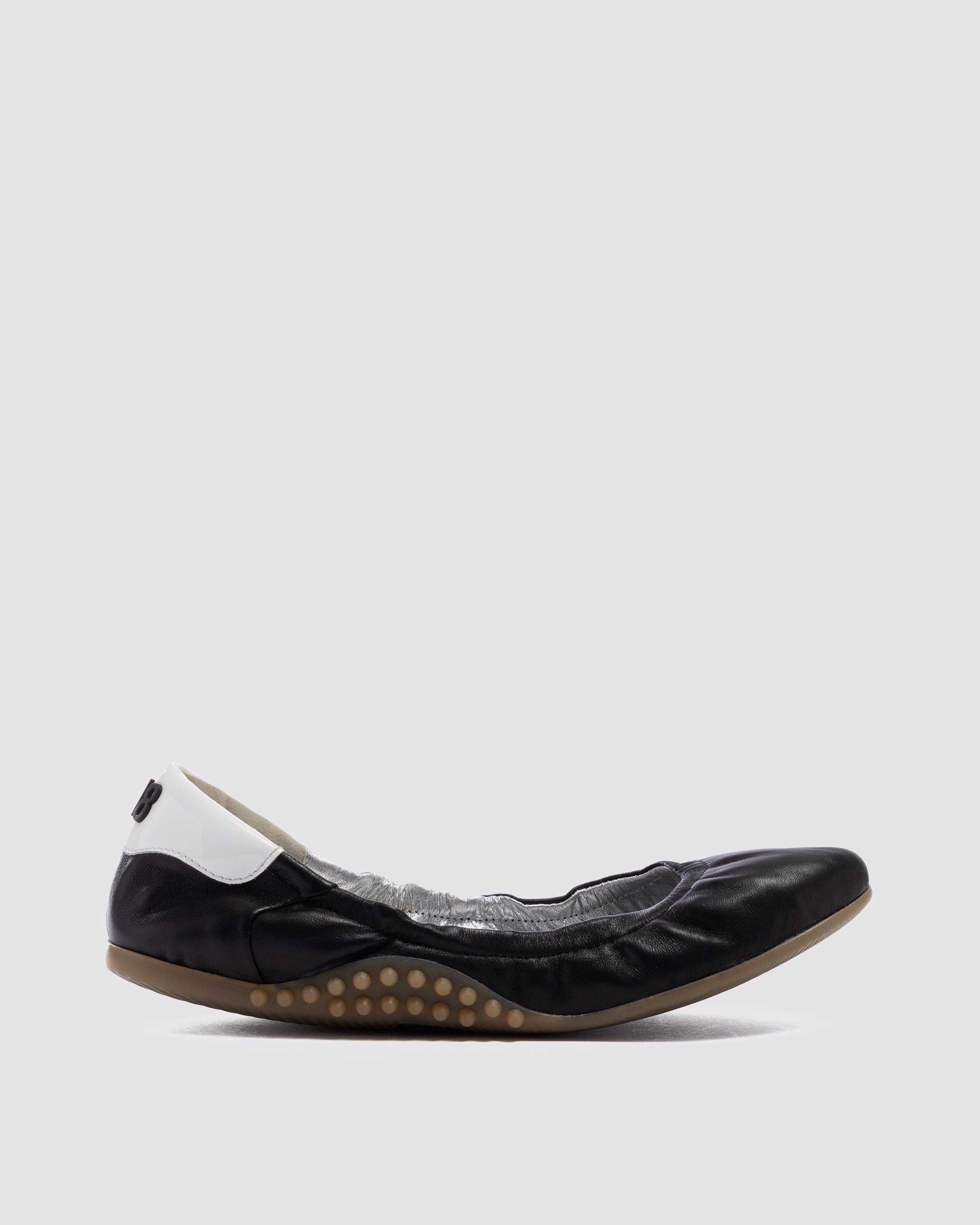 p448-stella-black-ballerina-flat-schwarz image 1
