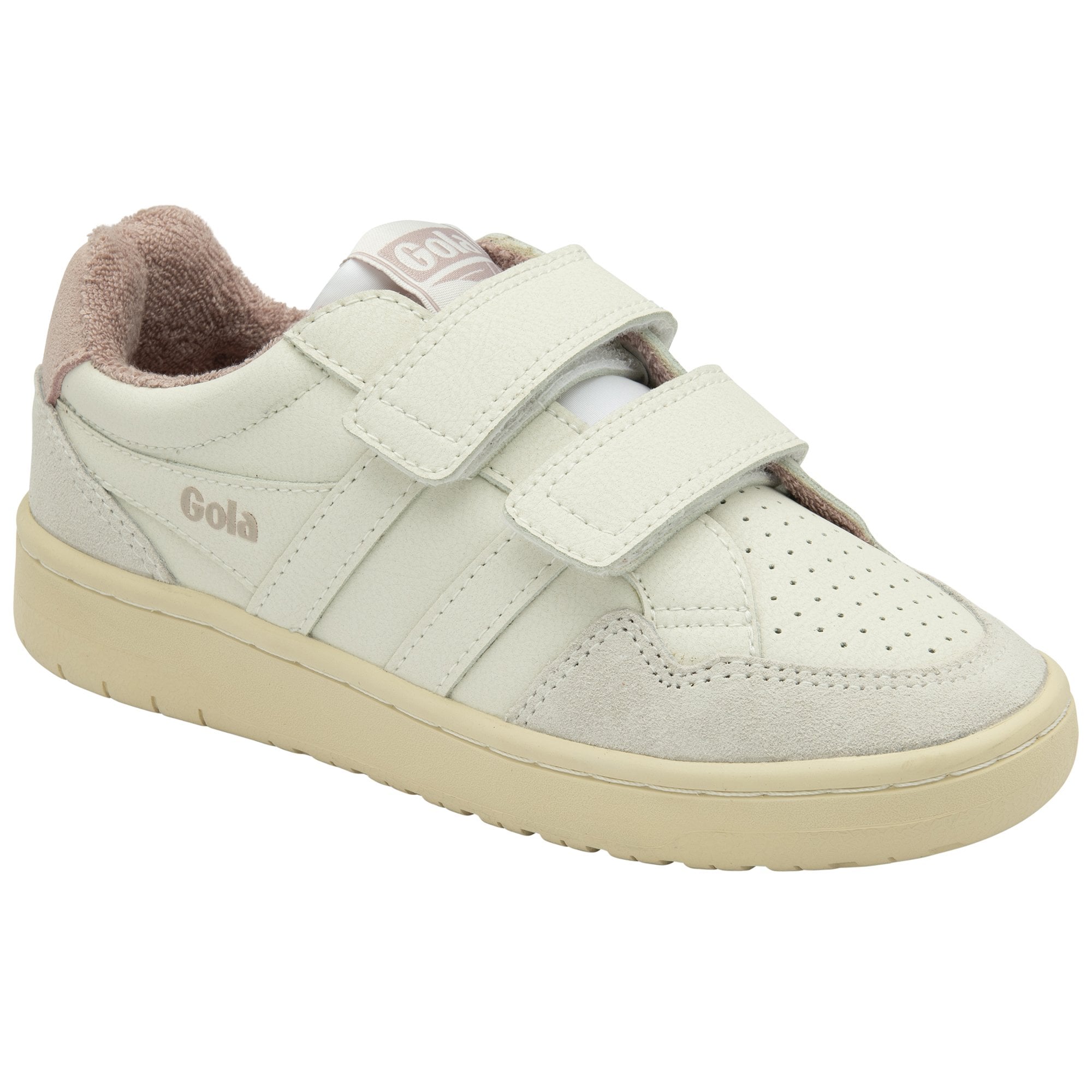 gola-eagle-strap-kinder-sneaker-off-white-pfingstrosenrosa image 2