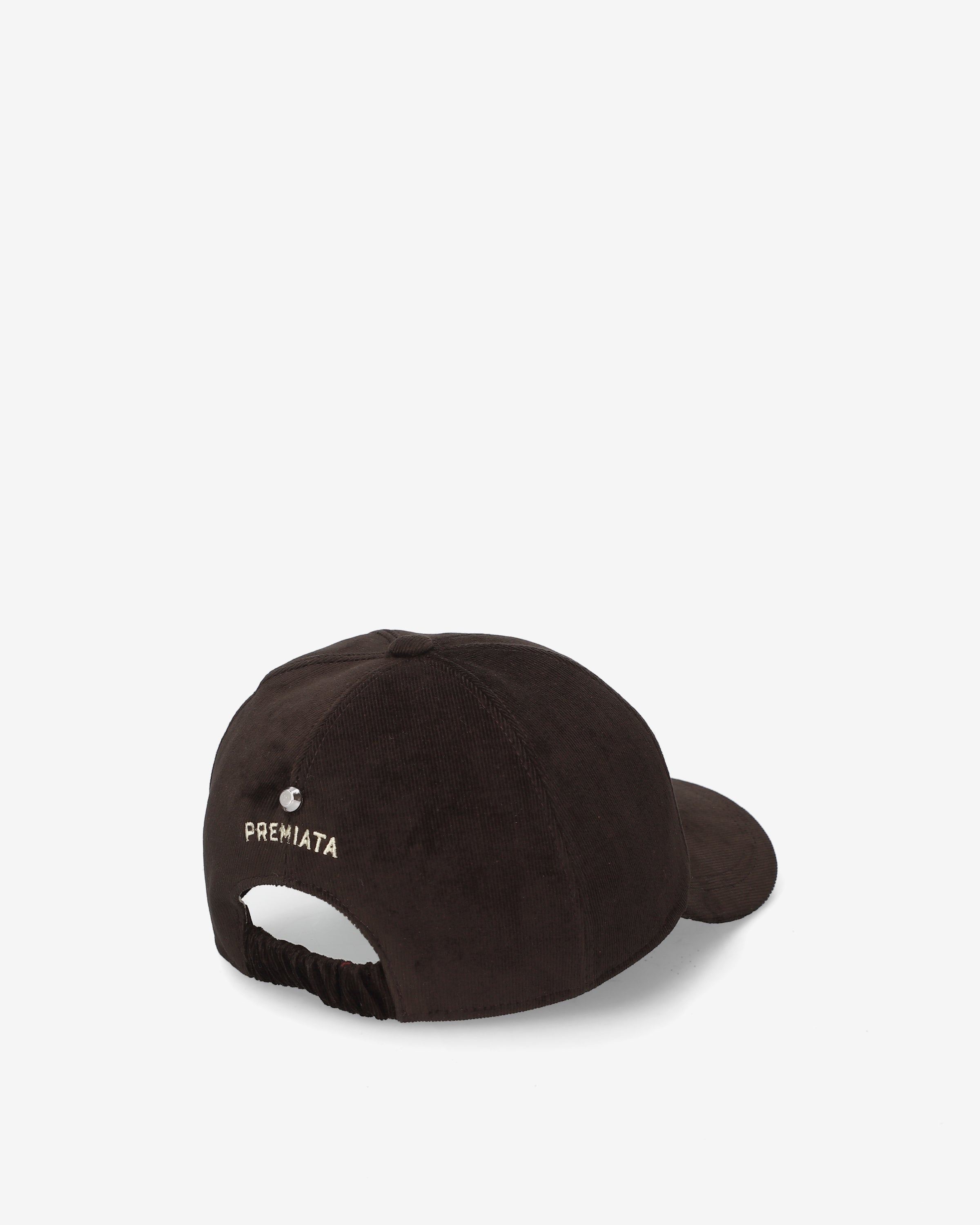 premiata-baseball-cap-unisex-ebano-cord-6-panel image 4
