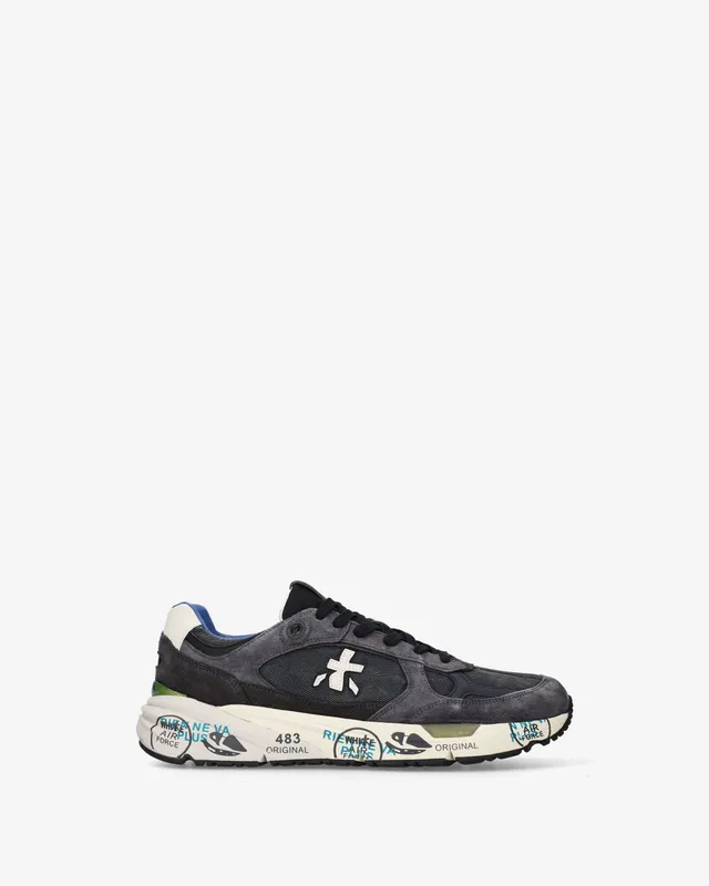premiata-mase25-8014-sneaker-herren-navy-panna-suede-textil image 1