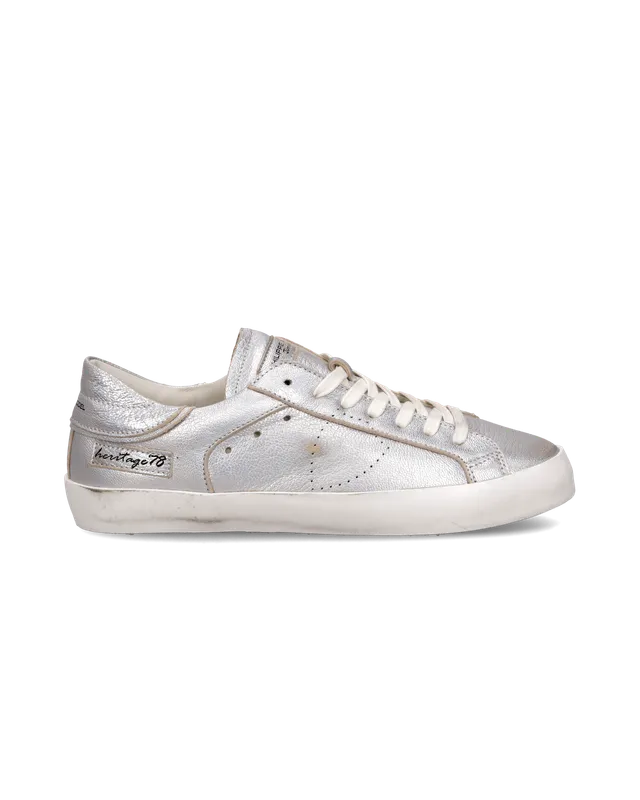 philippe-model-prsx-junior-sneaker-silber-kinder image 1