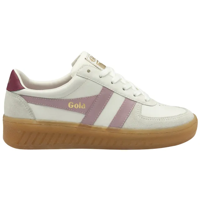 gola-grandslam-elite-trainer-f-r-damen-tennis-sneaker-wei-kirschrot-gum image 1