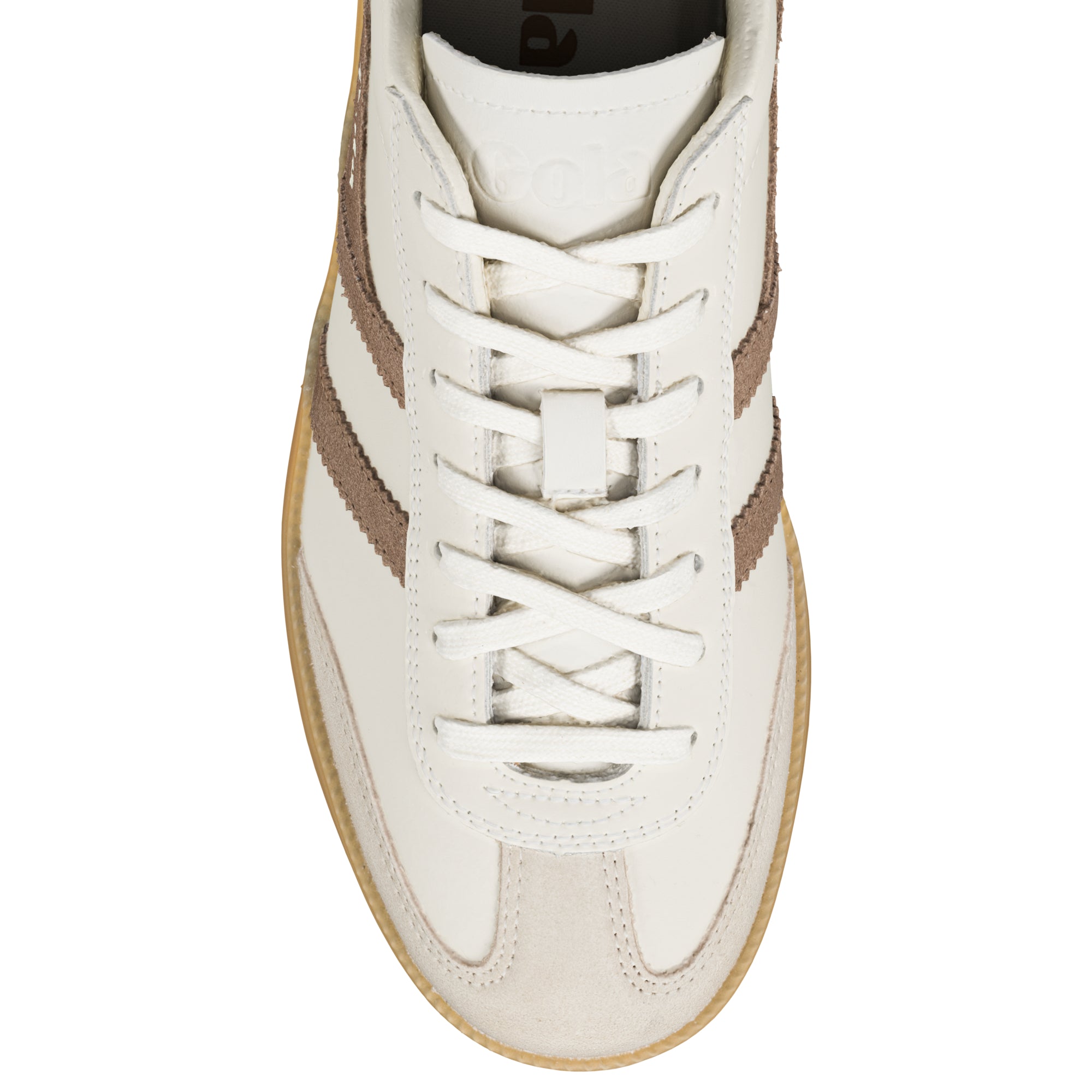 gola-viper-leather-herren-sneaker-creme-otterbraun-leder image 4