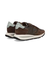 philippe-model-tropez-haute-sneaker-damen-braun-aviation image 2