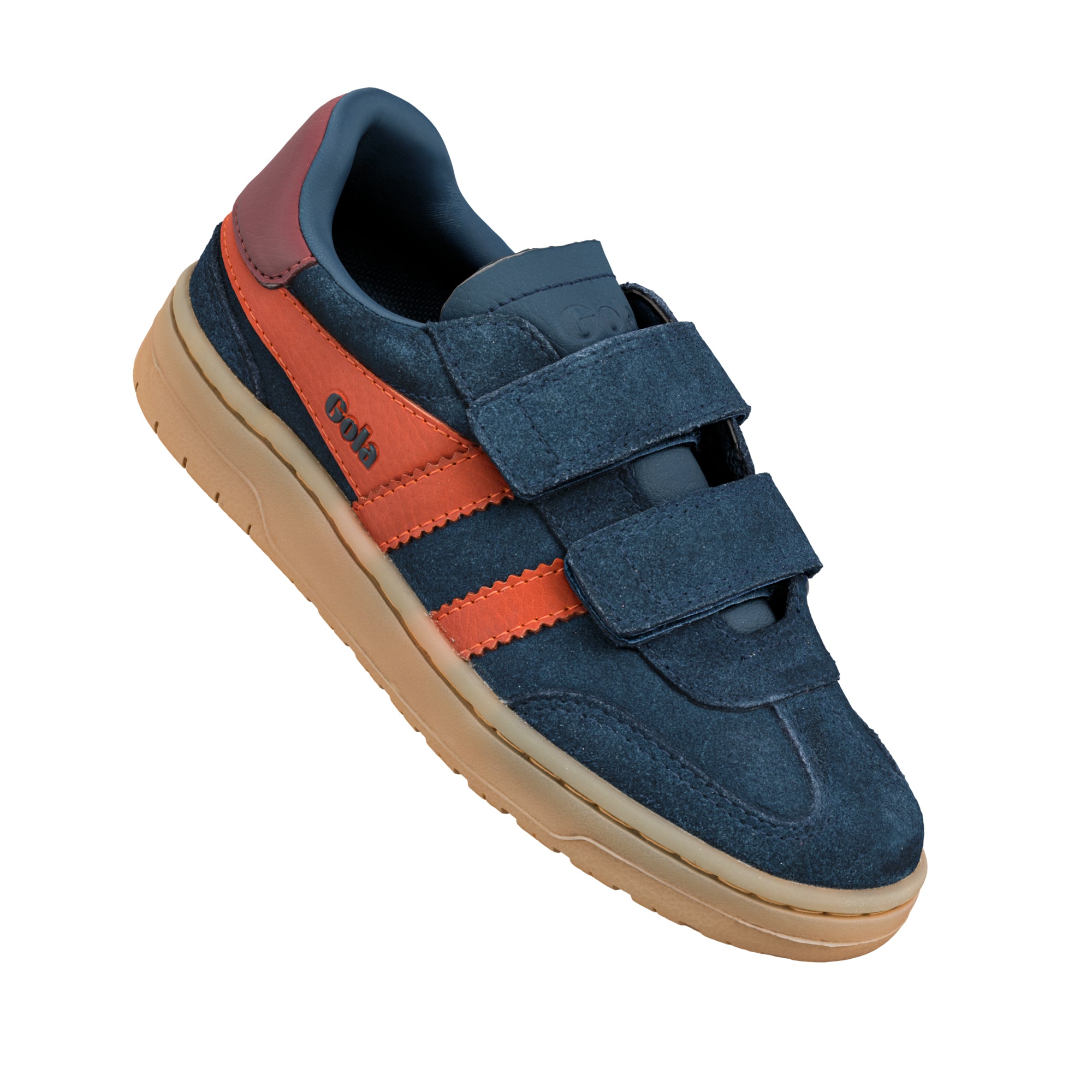 gola-viper-strap-kinder-sneaker-marineblau-orange image 5