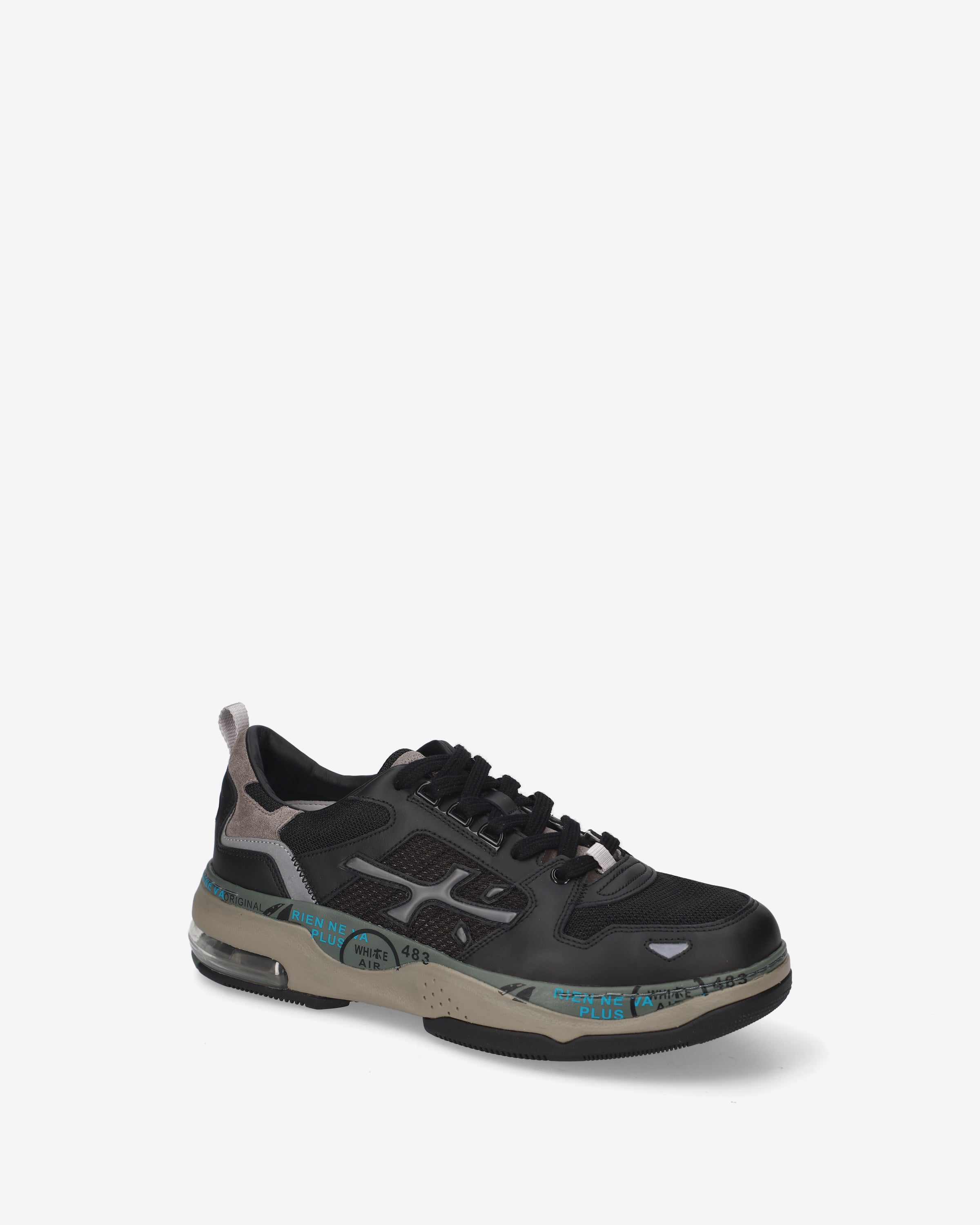 premiata-drake-524-sneaker-herren-schwarz-air image 4